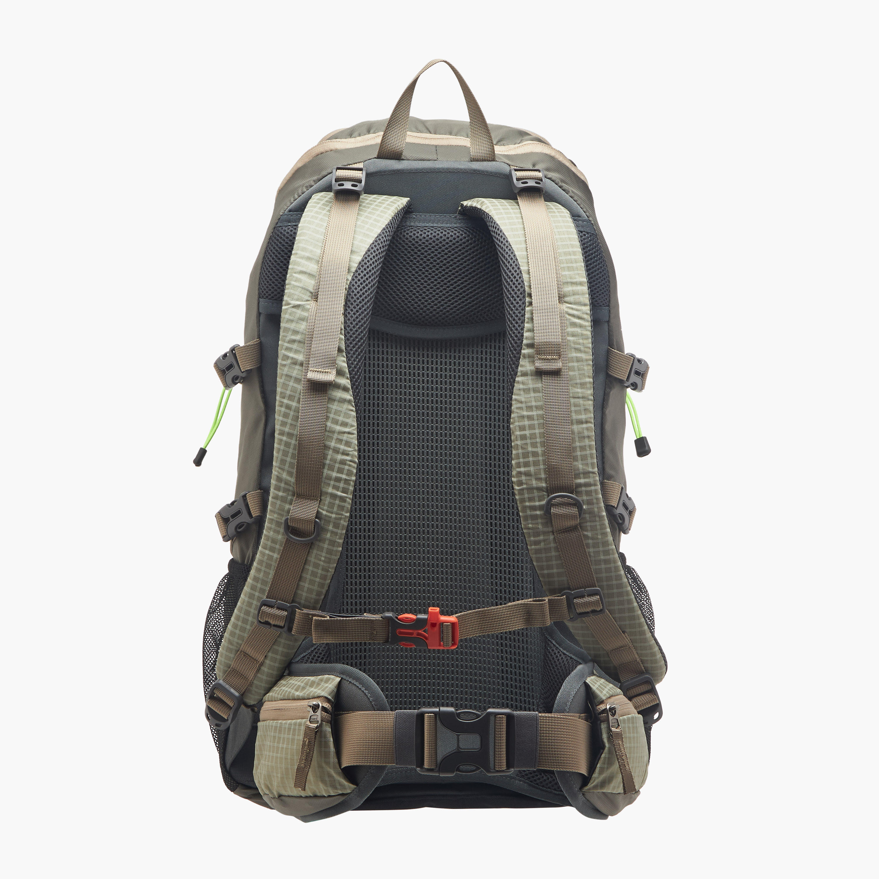 شنطة ظهر بطبعات شعار وسحاب إغلاق وحزام قابل للتعديل من كابا - 34×54×16 سم-men-bags-image-3