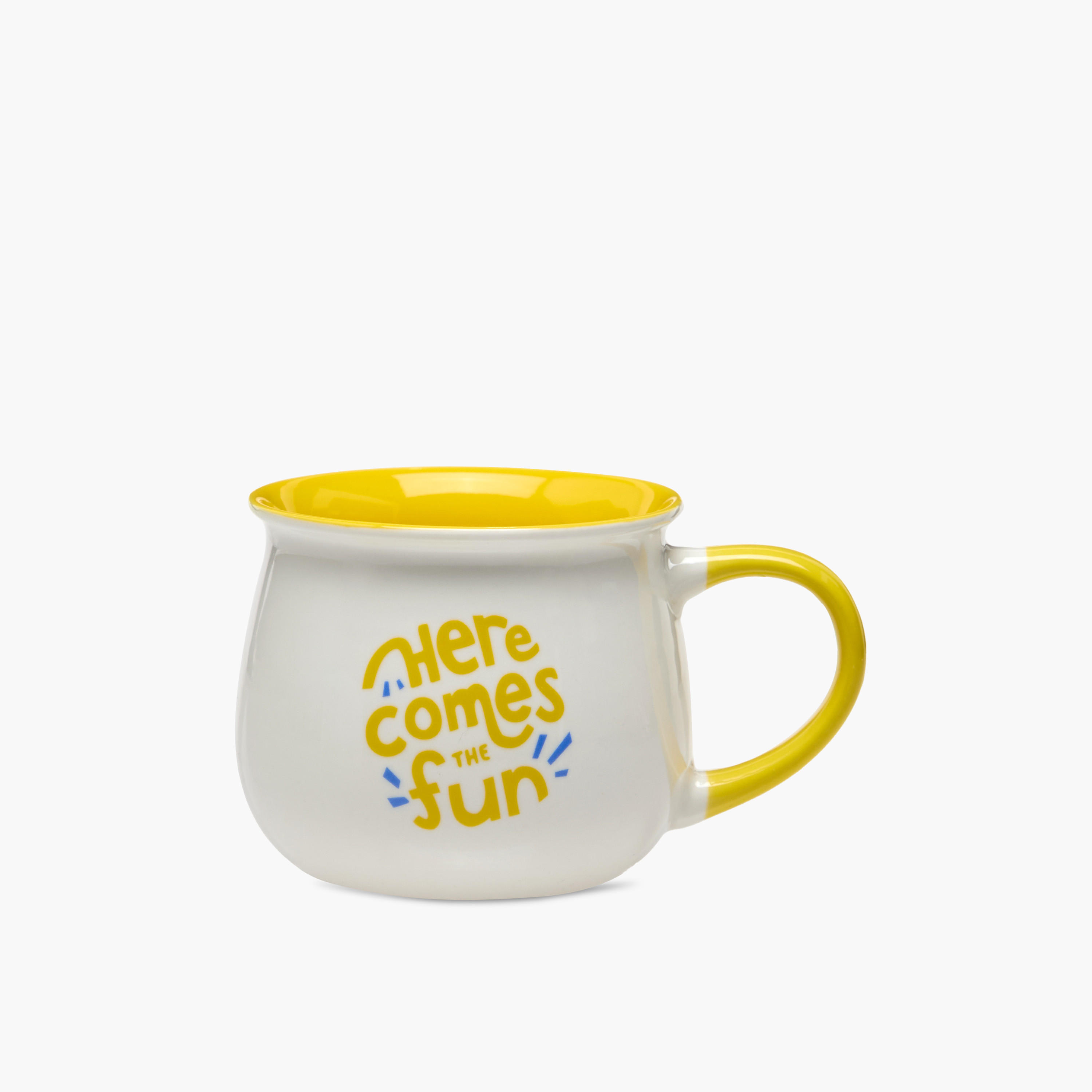 Slogan Print Ceramic Mug - 400 ml-household-dining-teaandcoffee-mugsandcups-image-1