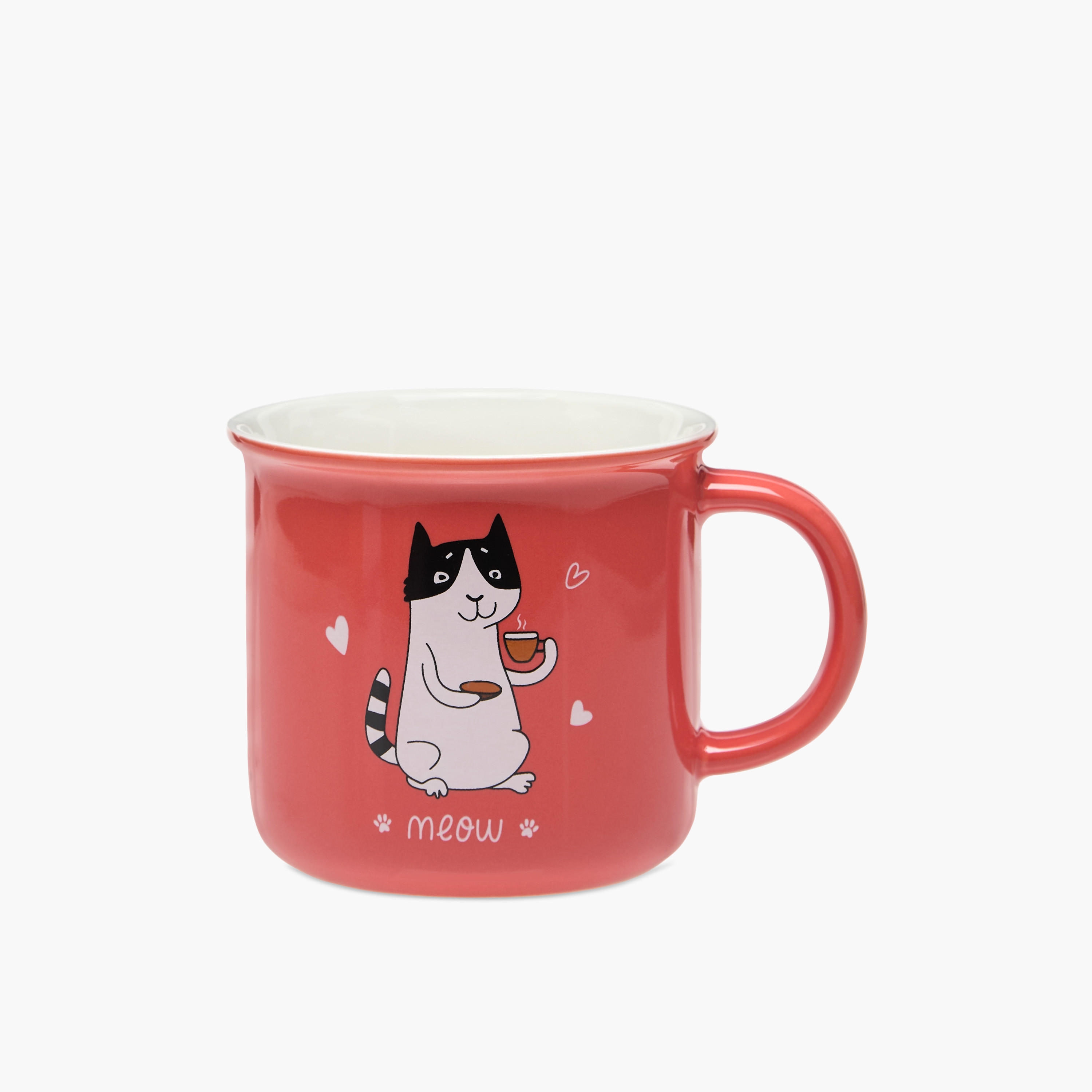 مج سيراميك بطبعات - 400 مل-household-dining-teaandcoffee-mugsandcups-image-1