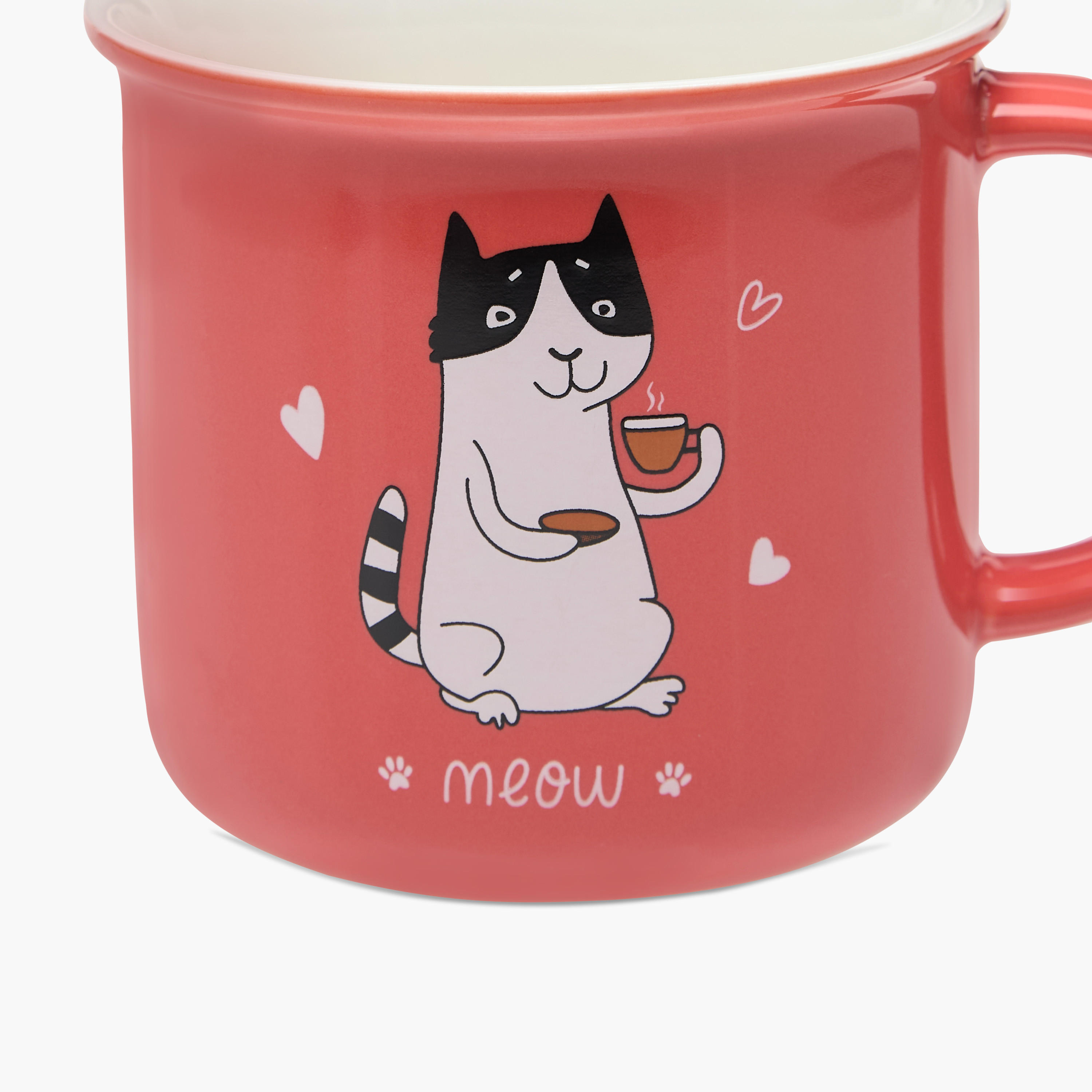 مج سيراميك بطبعات - 400 مل-household-dining-teaandcoffee-mugsandcups-image-3