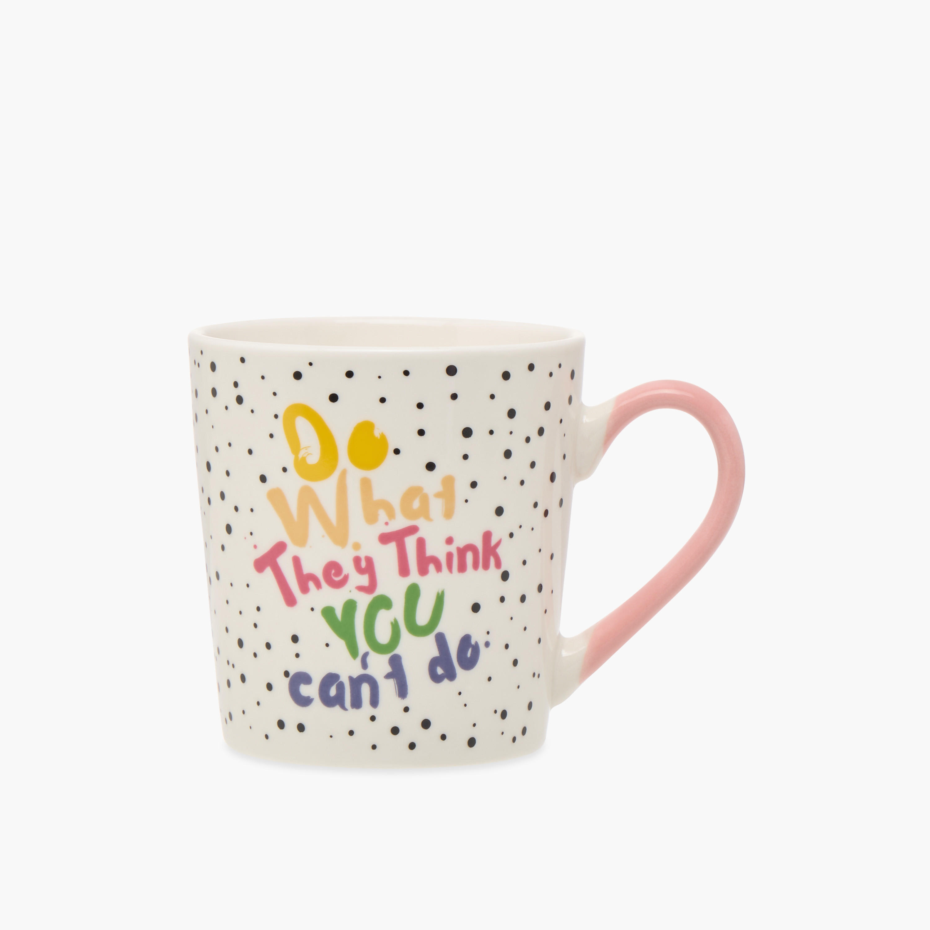 Slogan Print Ceramic Mug - 340 ml-household-dining-teaandcoffee-mugsandcups-image-1