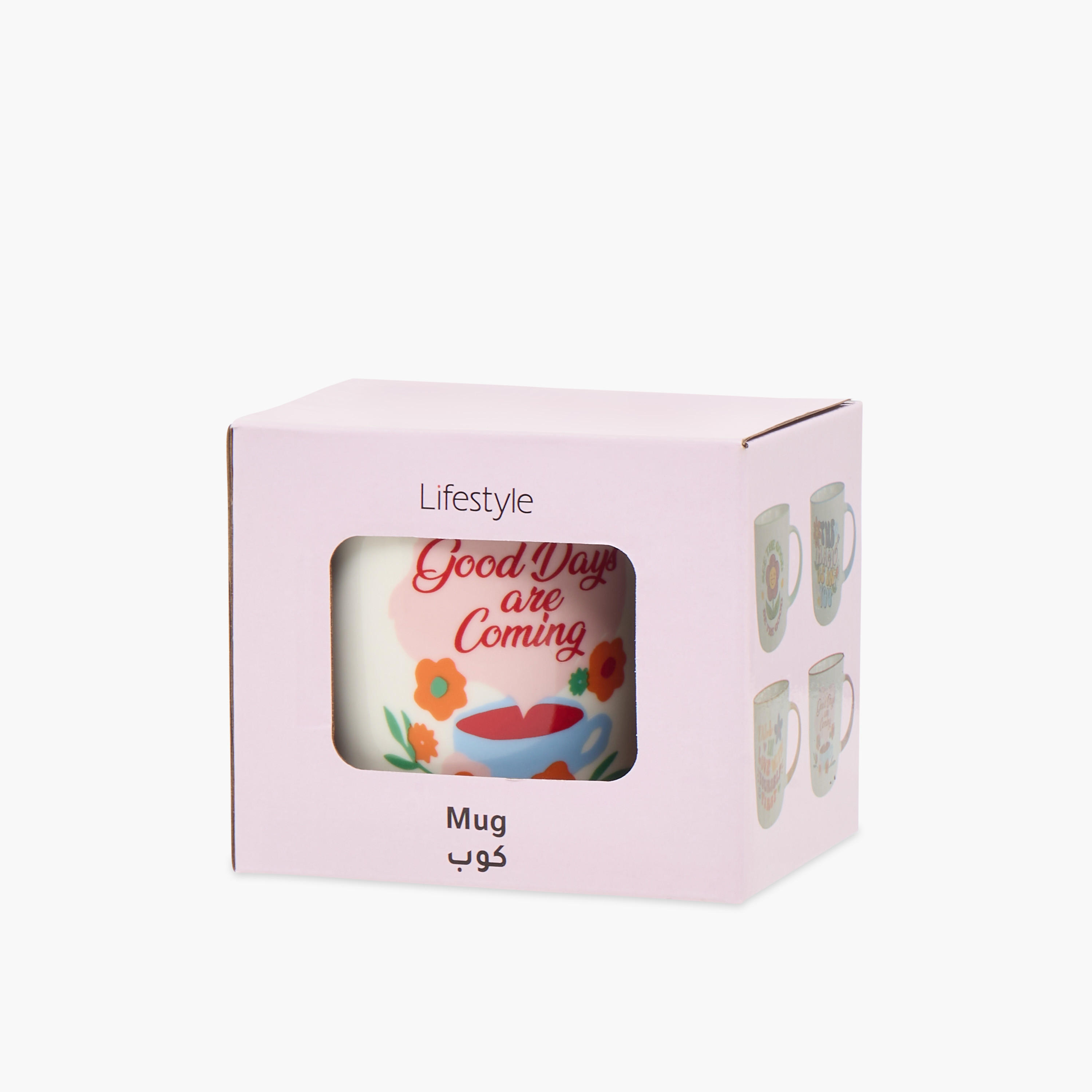 Slogan Print Ceramic Mug - 320 ml-household-dining-teaandcoffee-mugsandcups-image-4