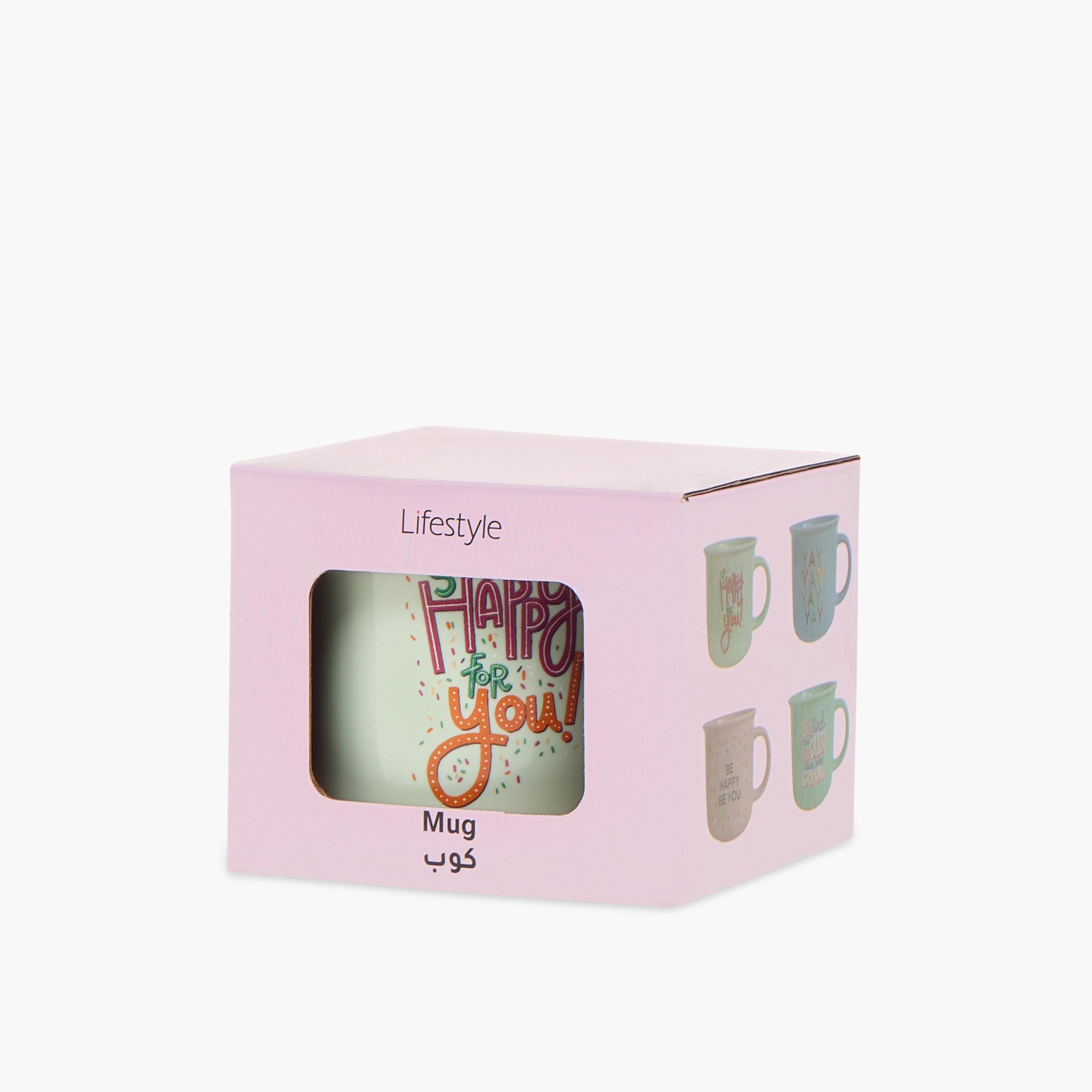 Slogan Print Ceramic Mug - 350 ml-household-dining-teaandcoffee-mugsandcups-image-4