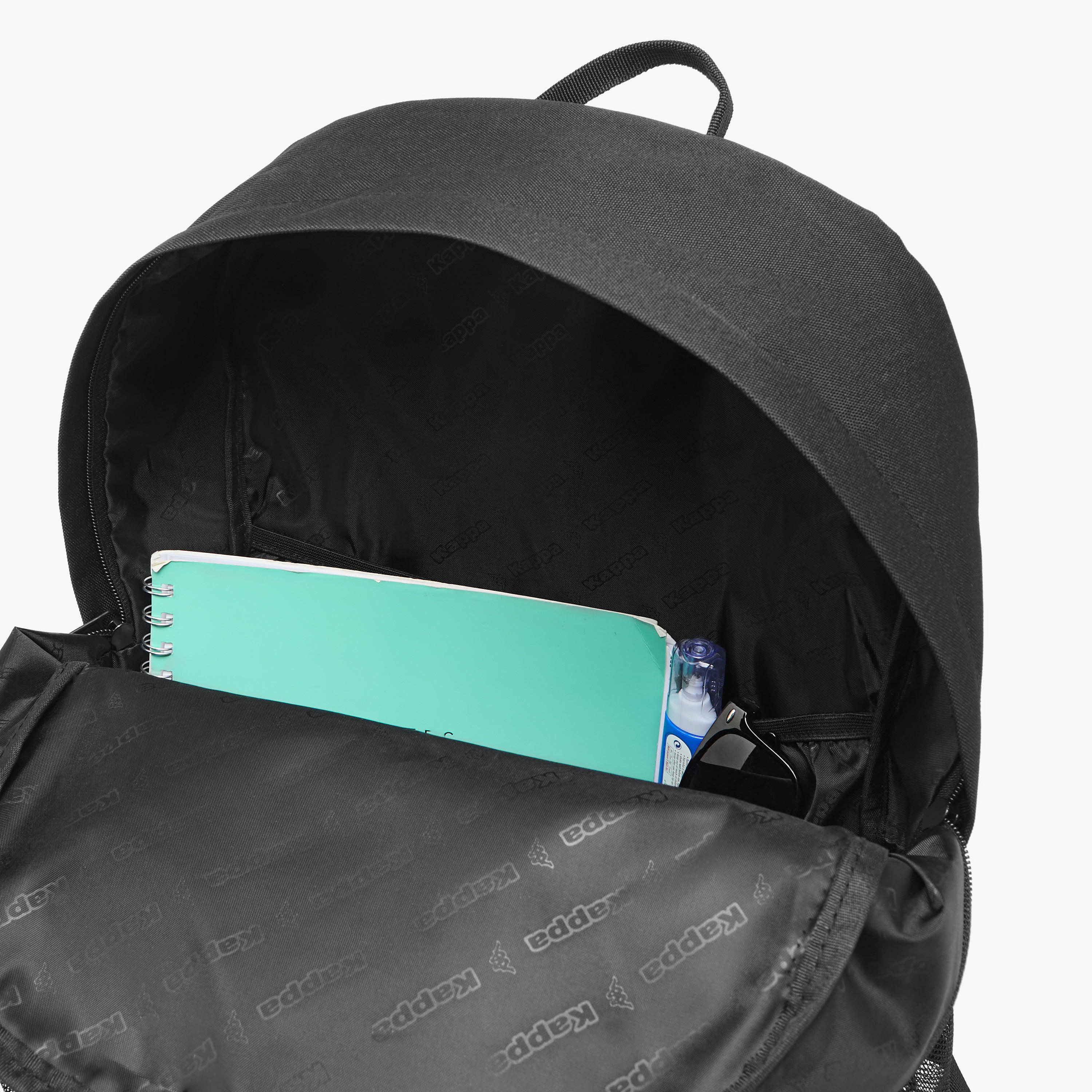 شنطة ظهر سادة بحمالات قابلة للتعديل وسحاب إغلاق من كابا-women-bagsandwallets-backpacks-image-7