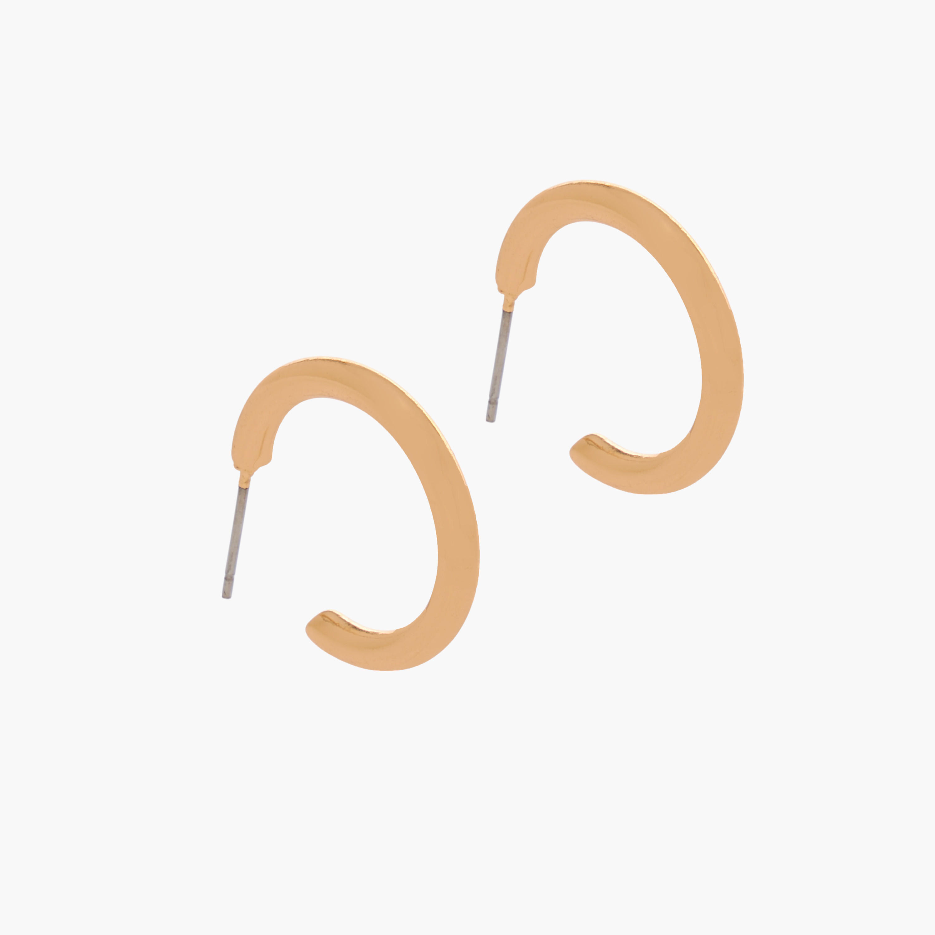 Assorted Metallic Hoop Earrings with Pushback Closure - Set of 3-women-watchesandjewellery-jewellery-earrings-image-4