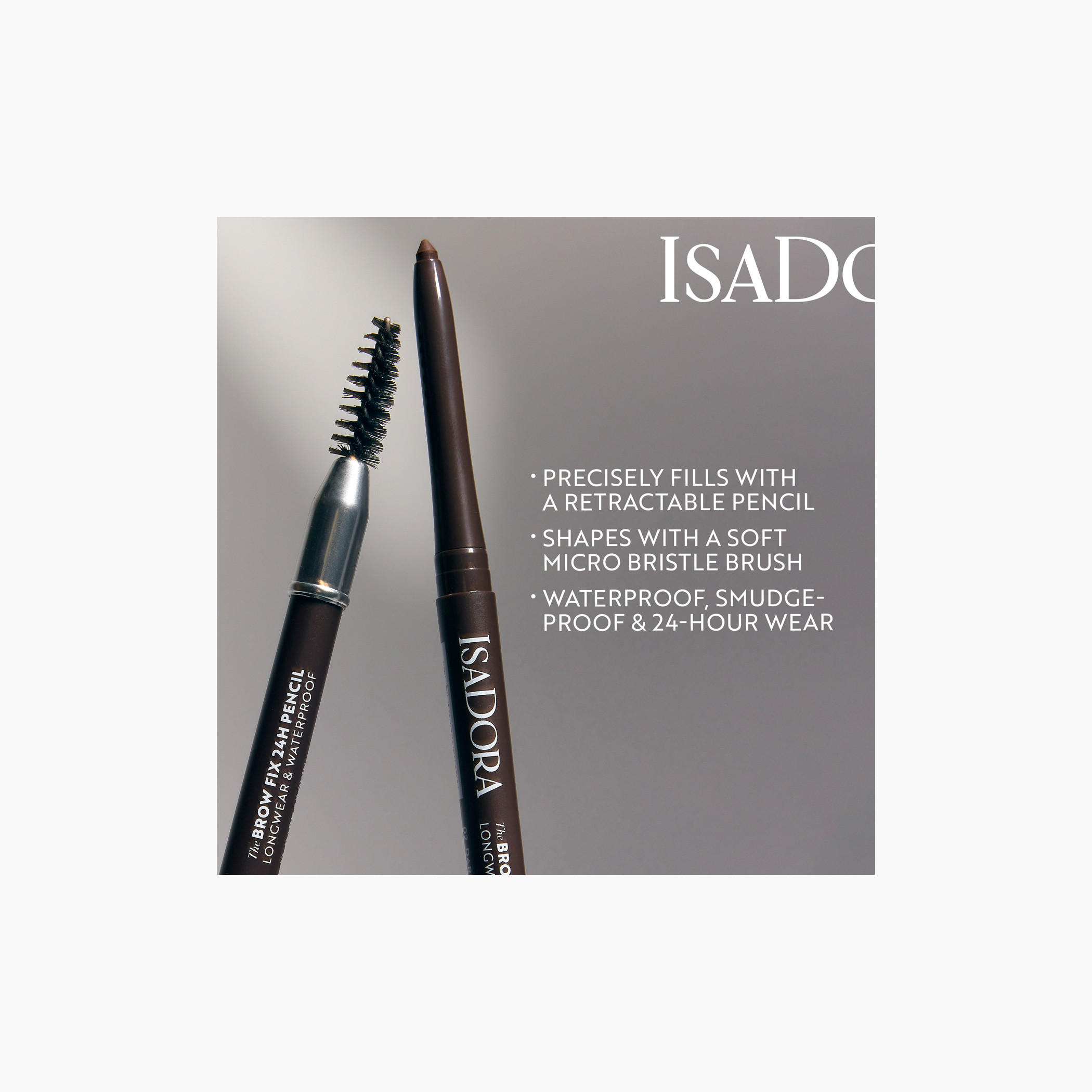 قلم تحديد الحواجب براو فيكس المقاوم للماء من إيزادورا يدوم 24 ساعة-beautyandpersonalcare-makeup-eyes-eyebrows-image-6