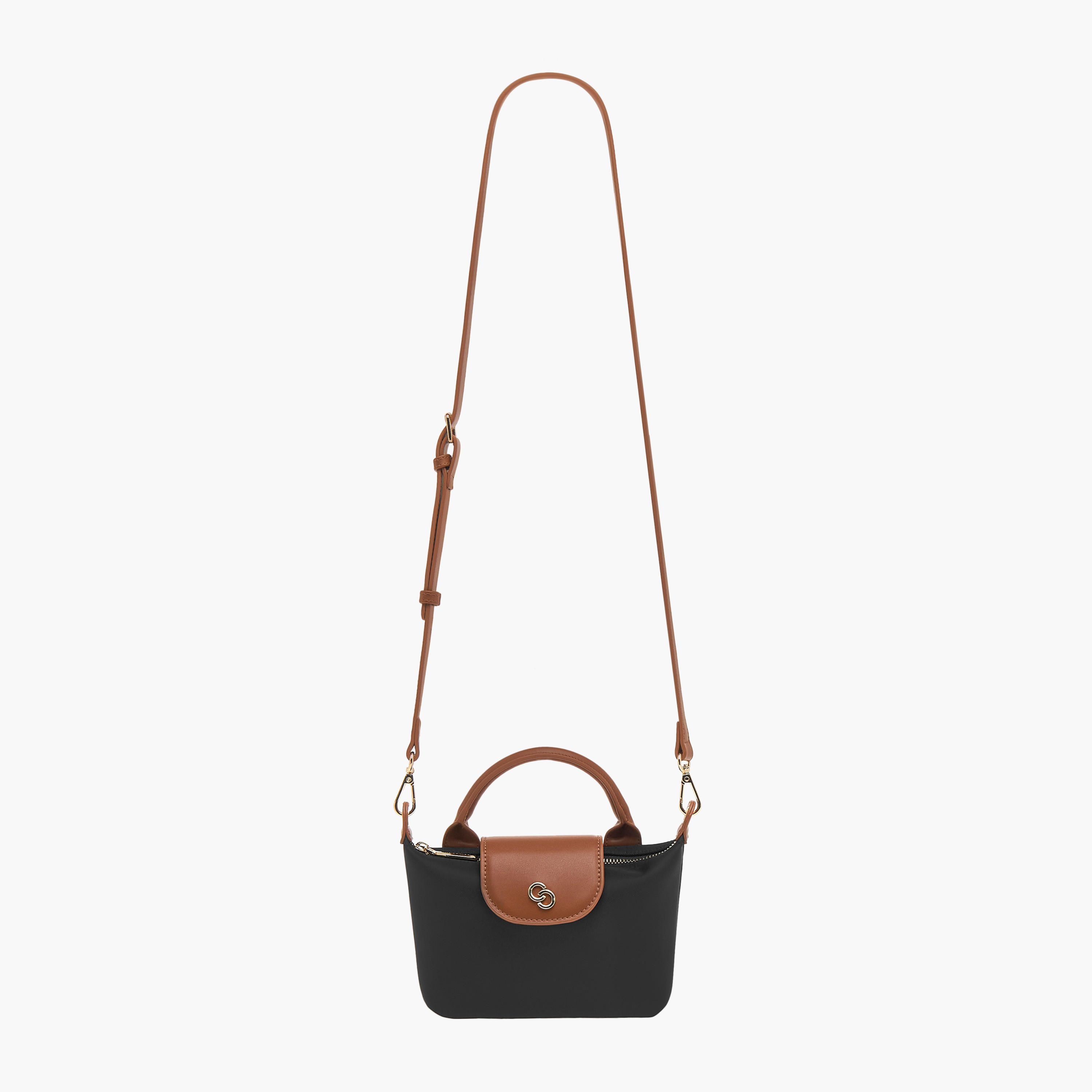 شنطة كروس بودي بقوالب ملونة وحزام قابل للفصل وطية إغلاق من سيليست-women-bagsandwallets-handbags-image-2