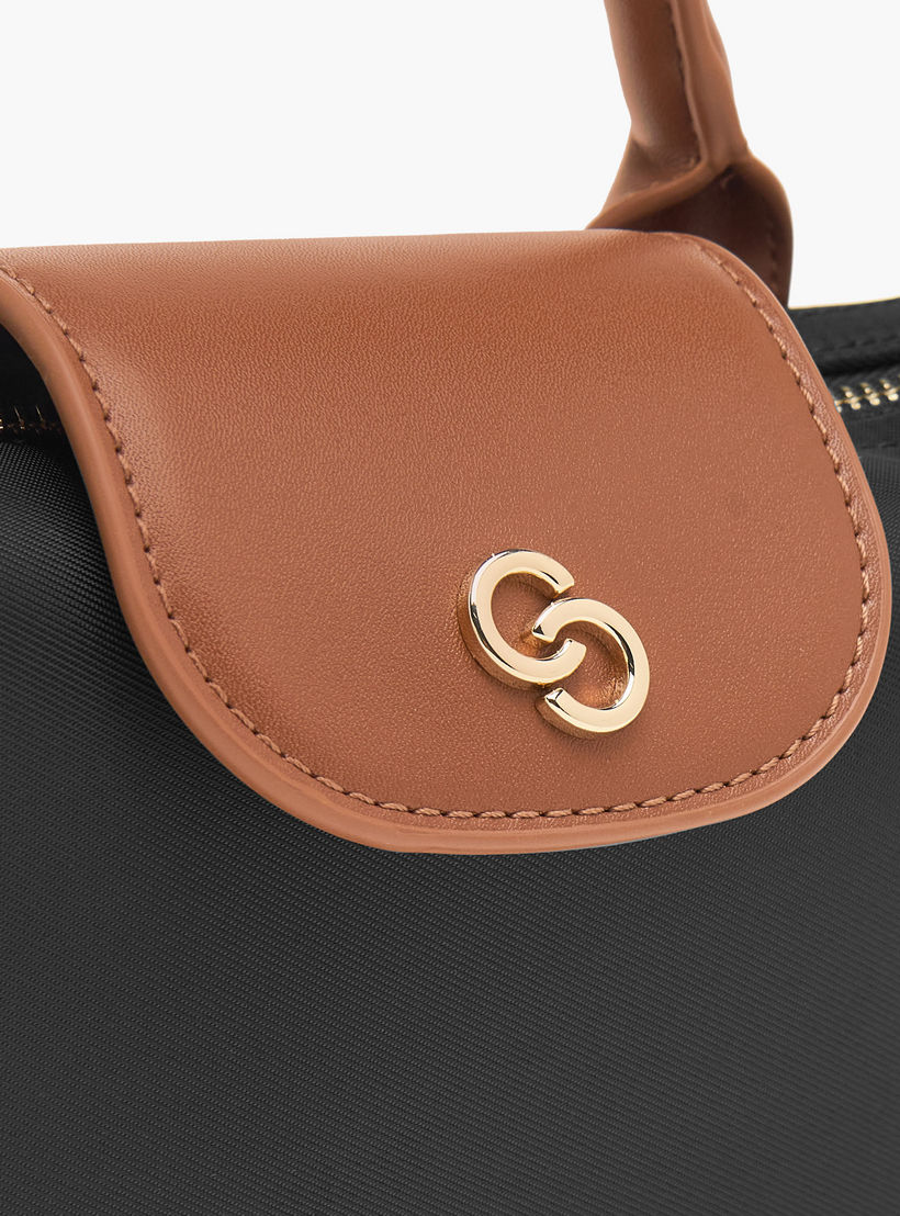 شنطة كروس بودي بقوالب ملونة وحزام قابل للفصل وطية إغلاق من سيليست-women-bagsandwallets-handbags-image-4