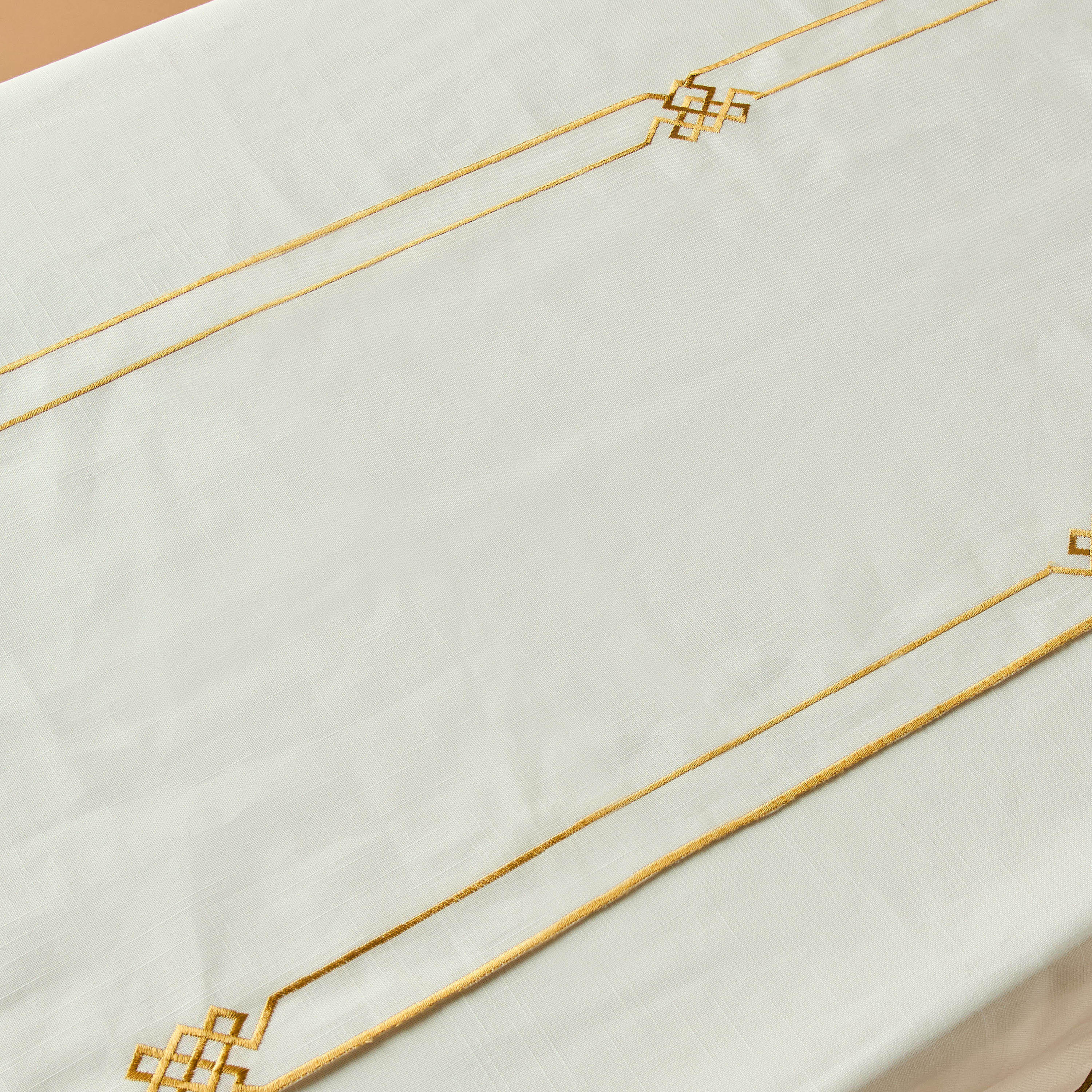 Farah Calligraphy Runner - 180x35 cms-household-dining-tablelinen-runnersandtablecovers-image-5