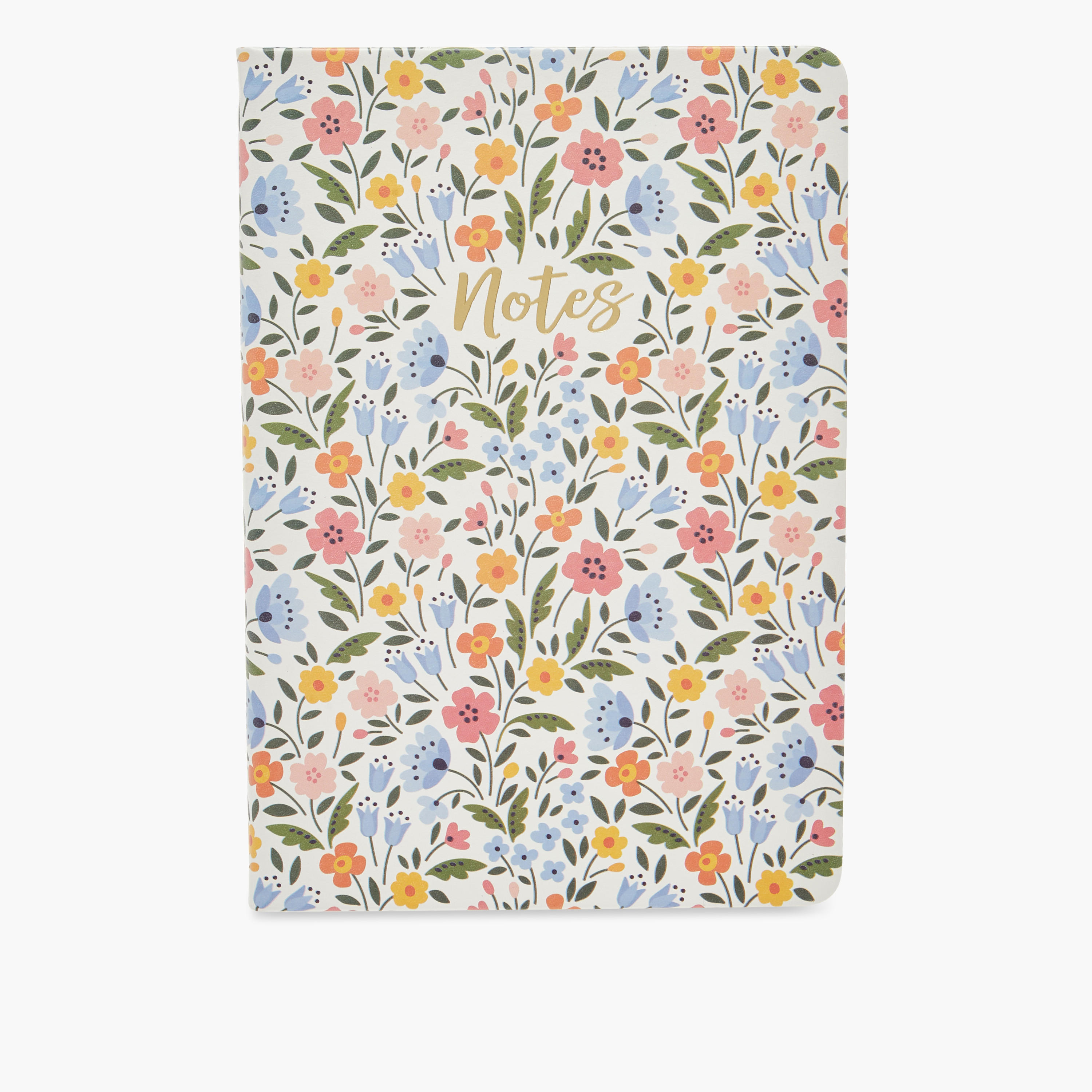 Floral Print Ruled Journal-school-stationery-notebooks-image-1