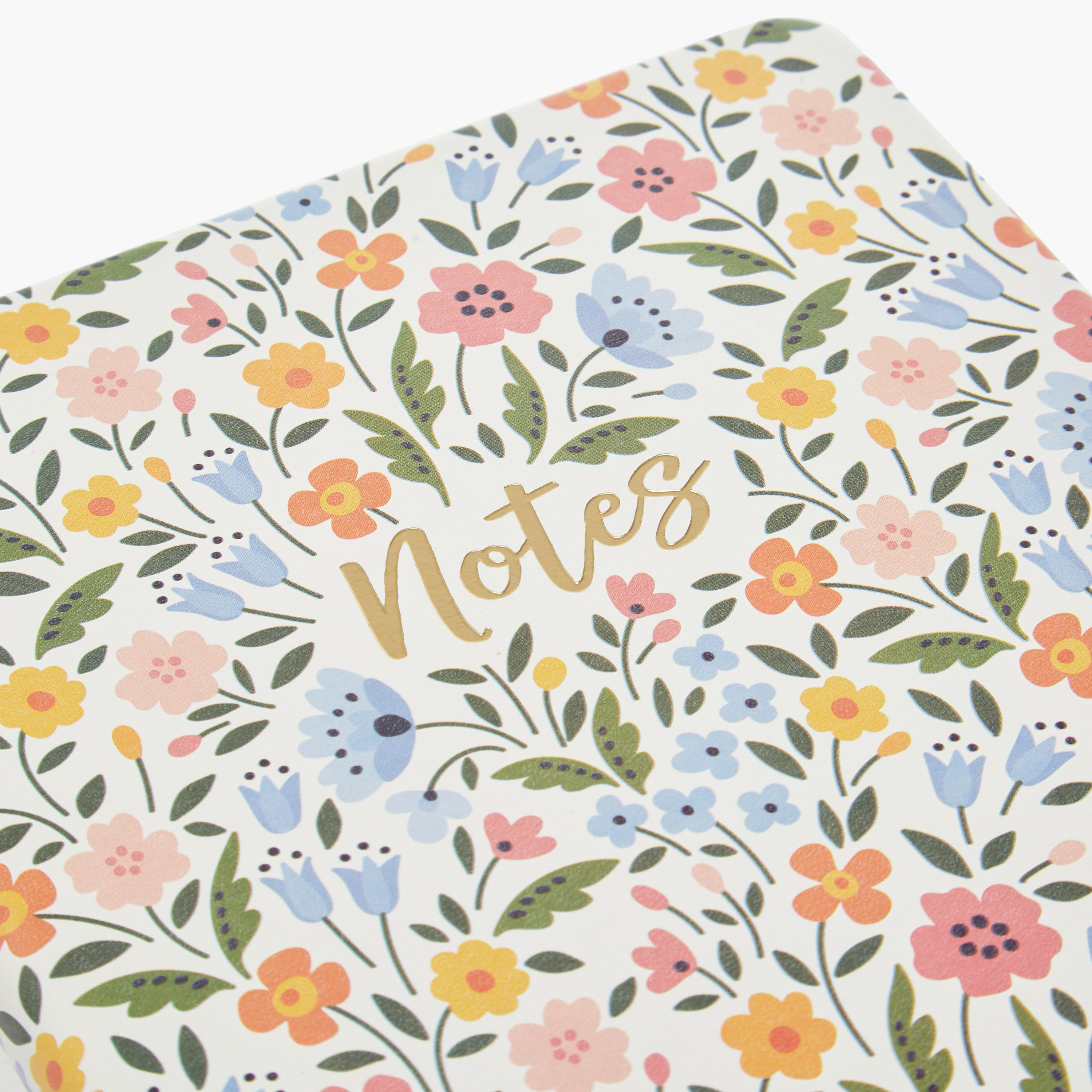 Floral Print Ruled Journal-school-stationery-notebooks-image-3