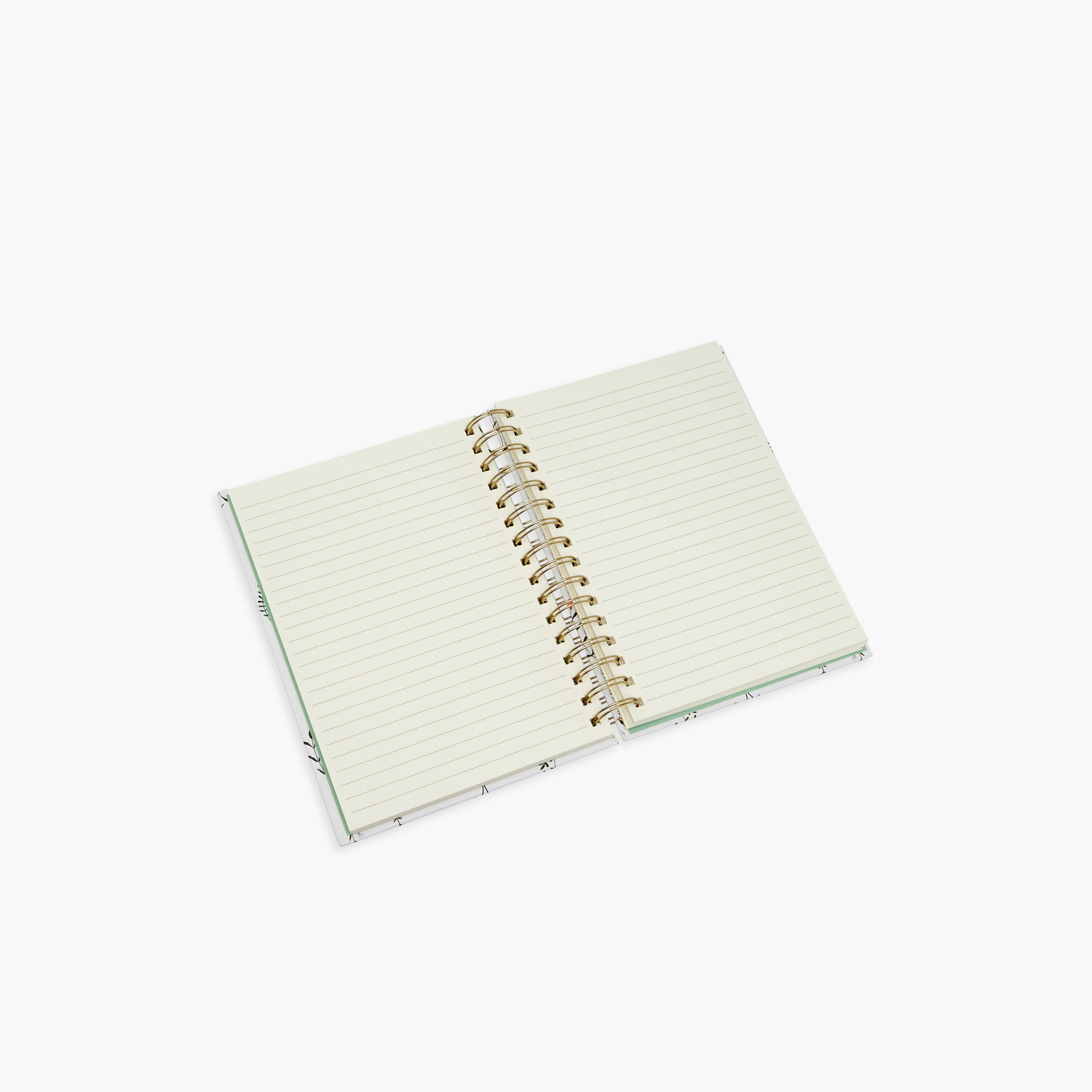 Floral Print Spiral Ruled Notebook-school-stationery-notebooks-image-3