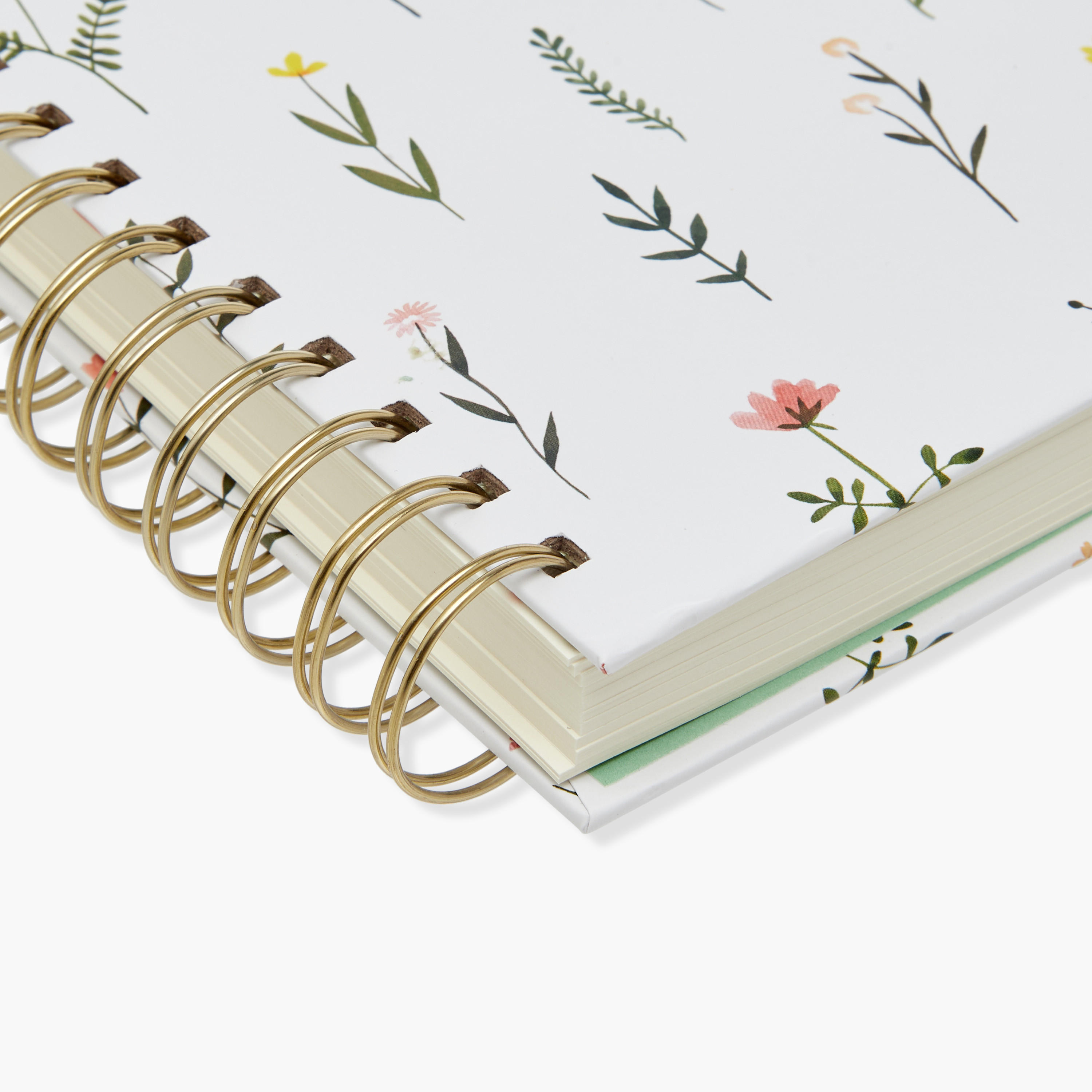 Floral Print Spiral Ruled Notebook-school-stationery-notebooks-image-5