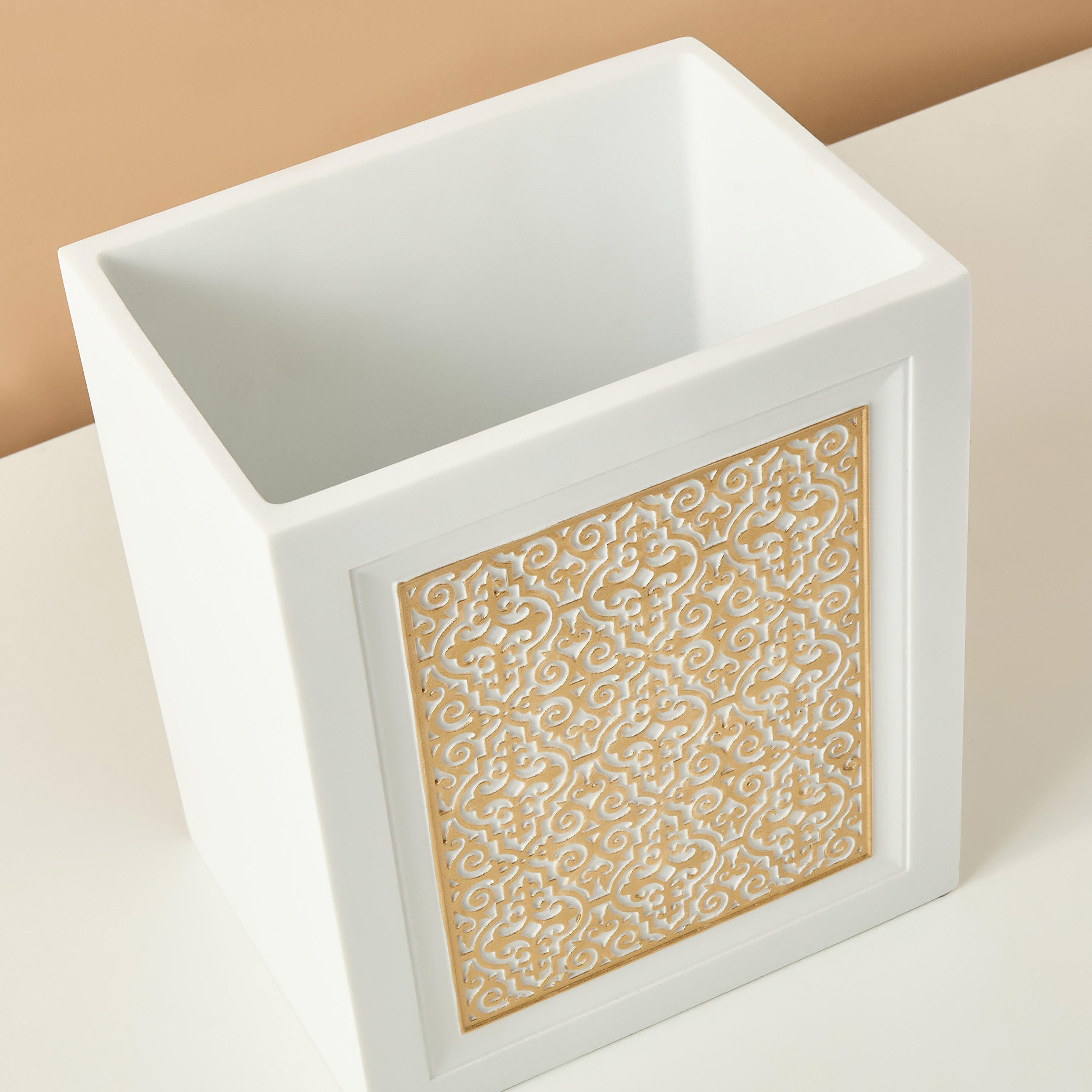 Zellige Textured Waste Bin-household-bathandlaundry-wastebinsandaccessories-image-4