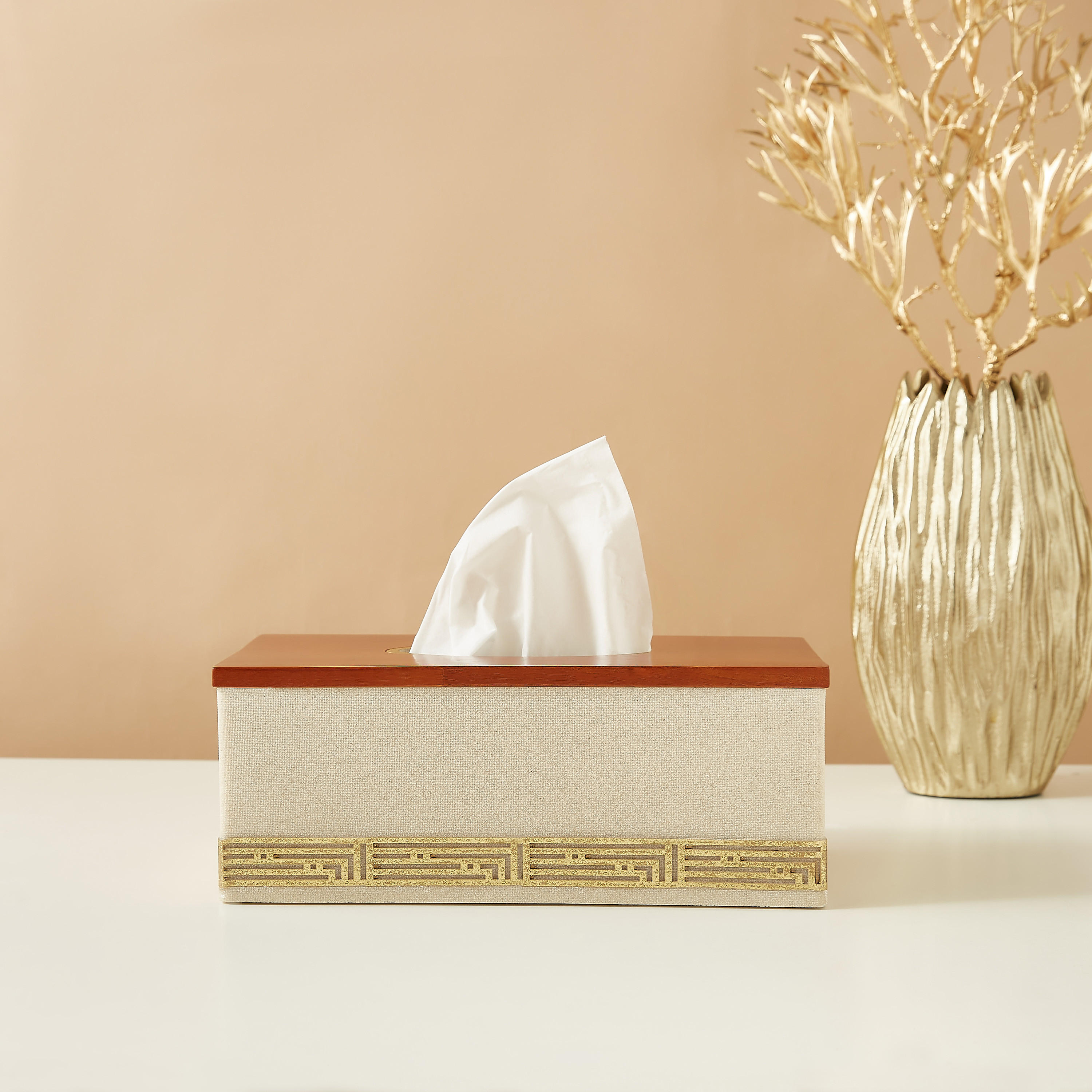 Accent Detail Tissue Box-household-bathandlaundry-bathaccessories-tissueboxesandcottonjars-image-1
