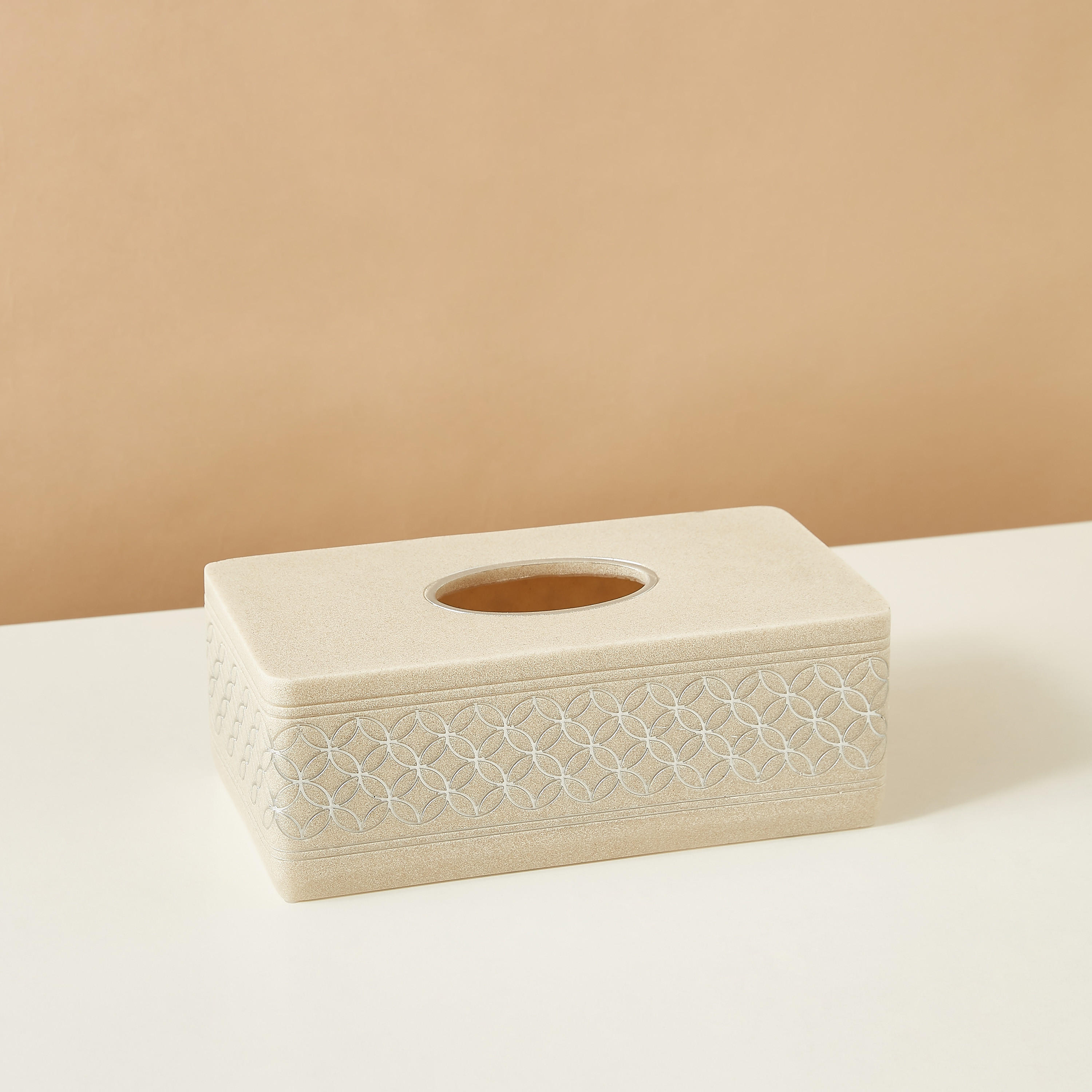 Textured Tissue Box-household-bathandlaundry-bathaccessories-tissueboxesandcottonjars-image-3
