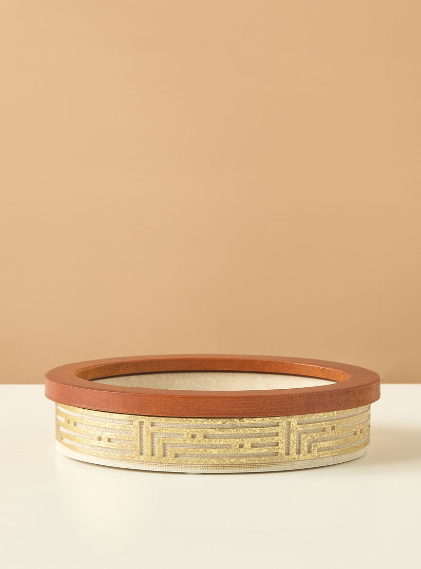 Gold Rim Soap Dish-household-bathandlaundry-bathaccessories-soapdishesanddispensers-image-2