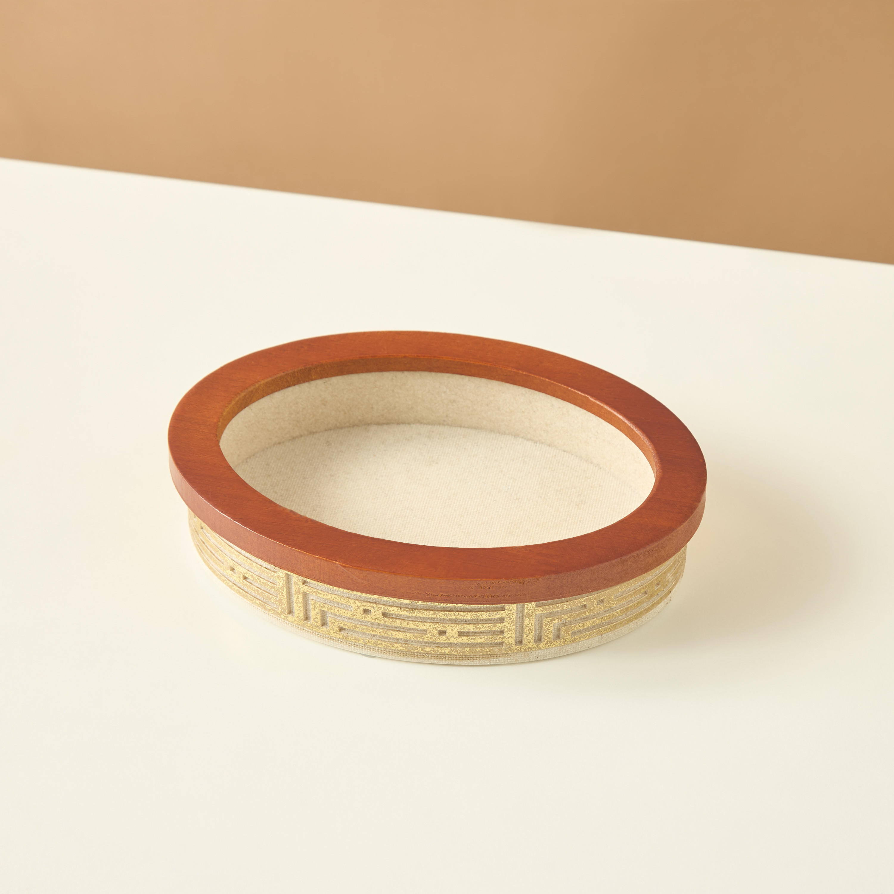 Gold Rim Soap Dish-household-bathandlaundry-bathaccessories-soapdishesanddispensers-image-3