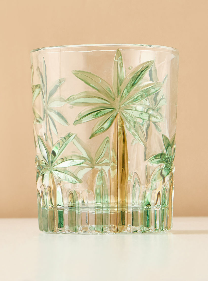 كوب بنقش النخيل-household-dining-glassware-drinkingglasses-image-2