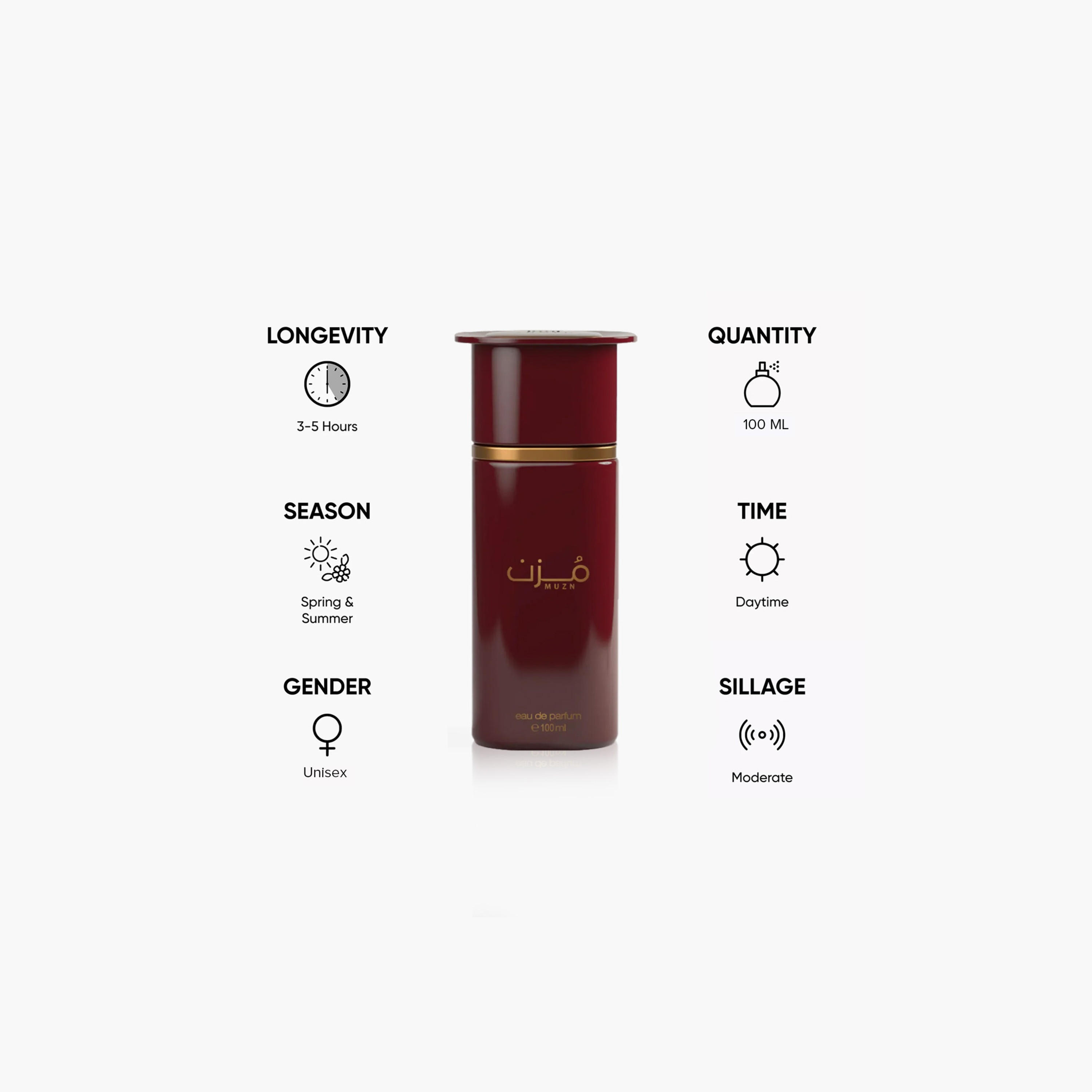 Ahmed Al Maghribi Muzn Eau De Parfum - 100 ml-beautyandpersonalcare-fragrance-unisex-image-3