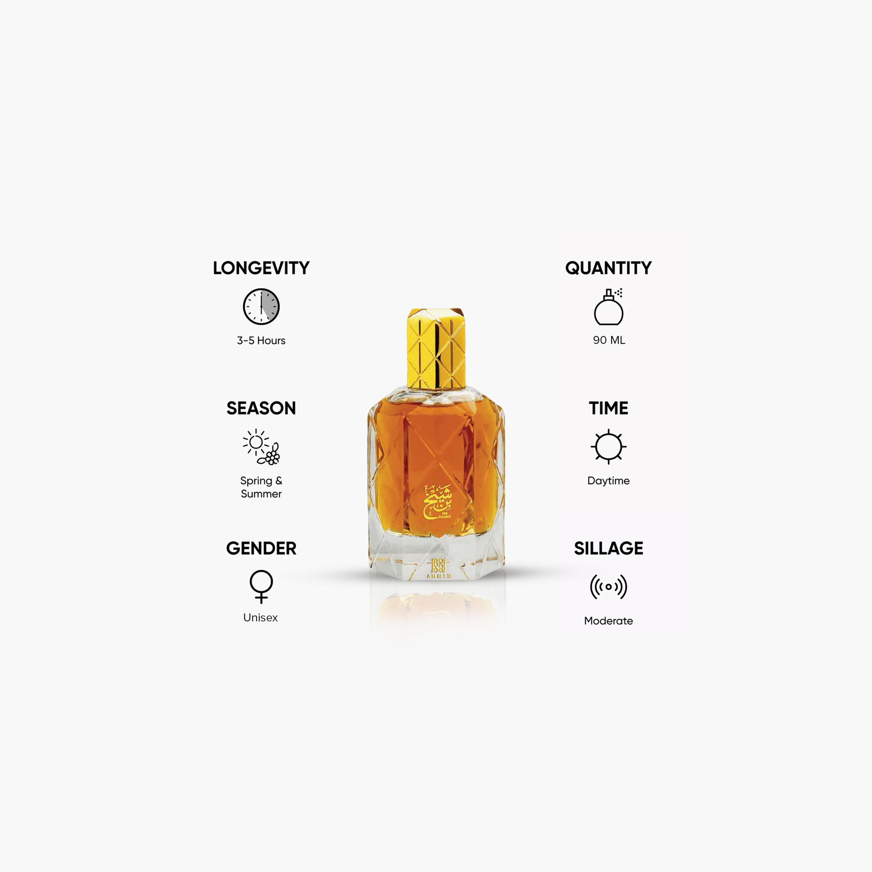 Ahmed Al Maghribi Binshaikh Eau De Parfum - 90 ml-beautyandpersonalcare-fragrance-unisex-image-2