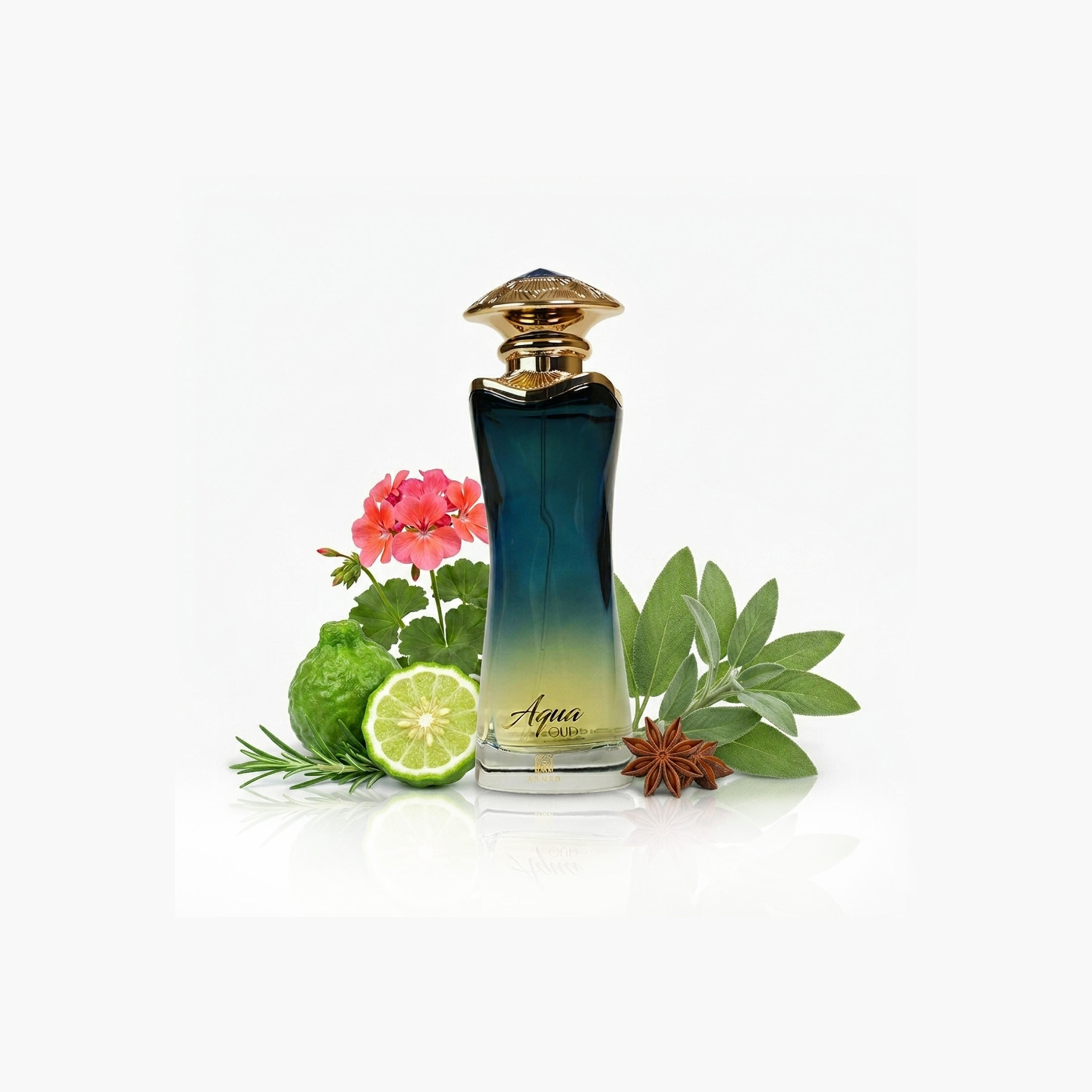 Ahmed Al Maghribi Aqua Oud Eau de Parfum - 100 ml-beautyandpersonalcare-fragrance-unisex-image-2