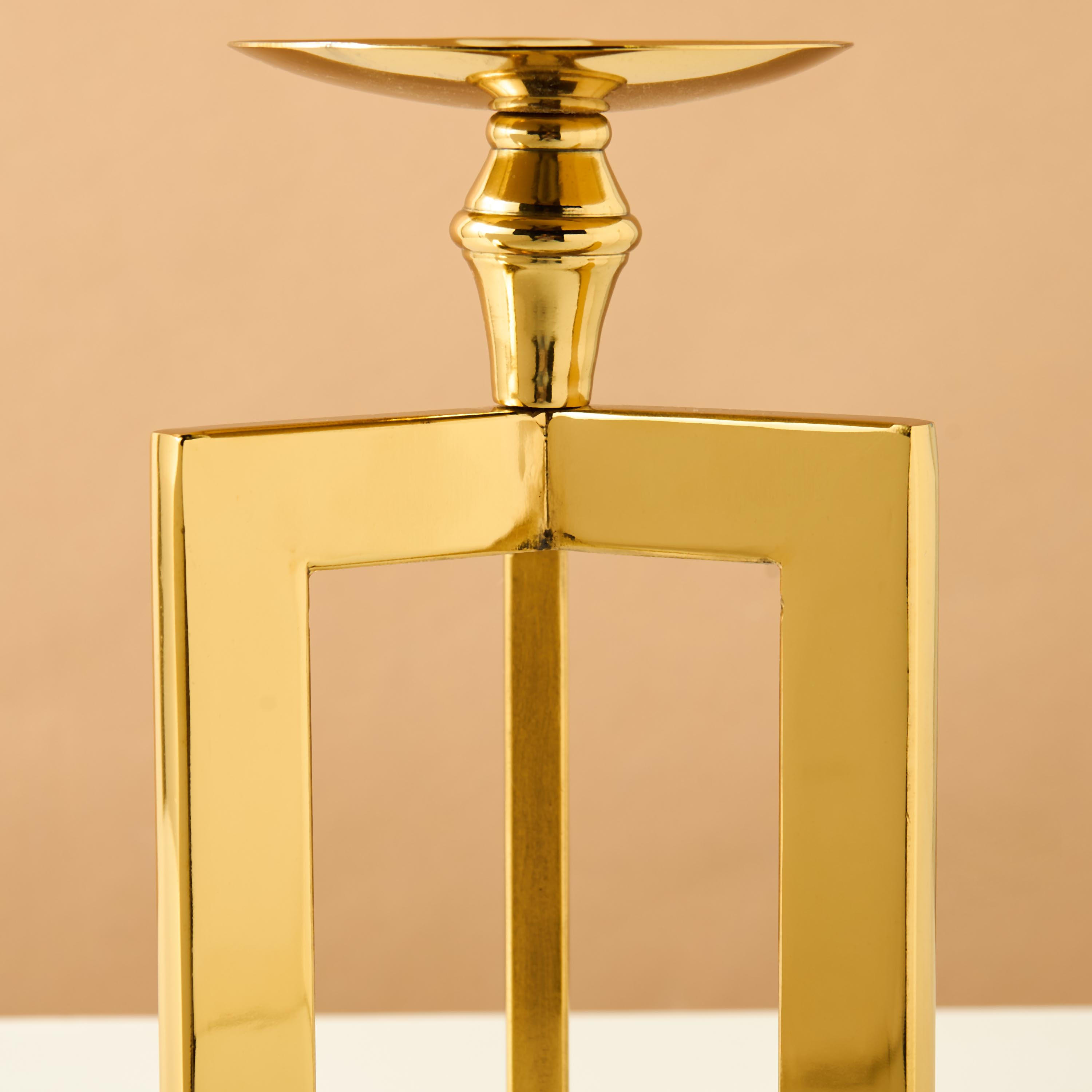 حامل شموع عمودية معدن من جياكومو - 26 سم-household-decor-candleholdersandlanterns-image-4