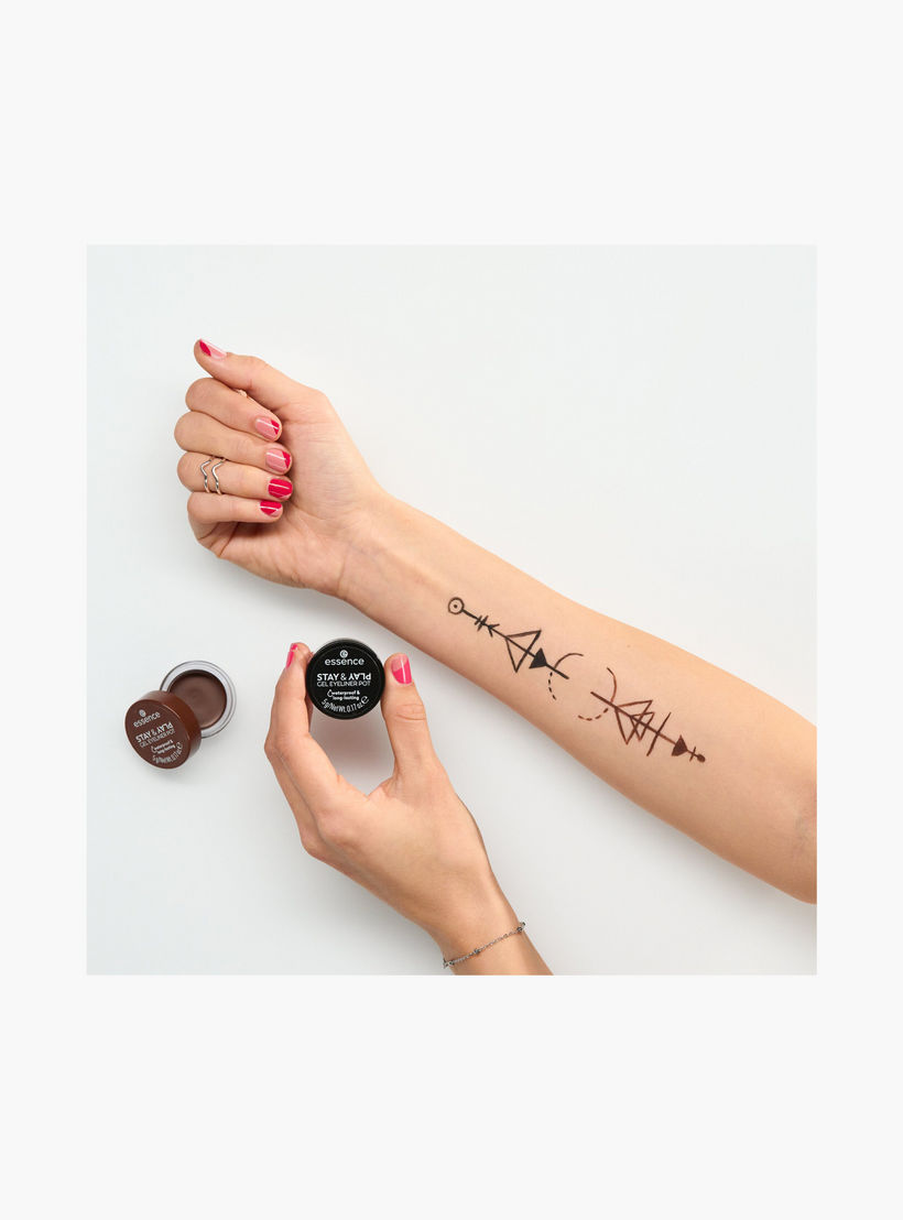 Essence Stay and Play Waterproof Gel Eyeliner Pot - 5 gms-beautyandpersonalcare-makeup-eyes-eyeliners-image-5