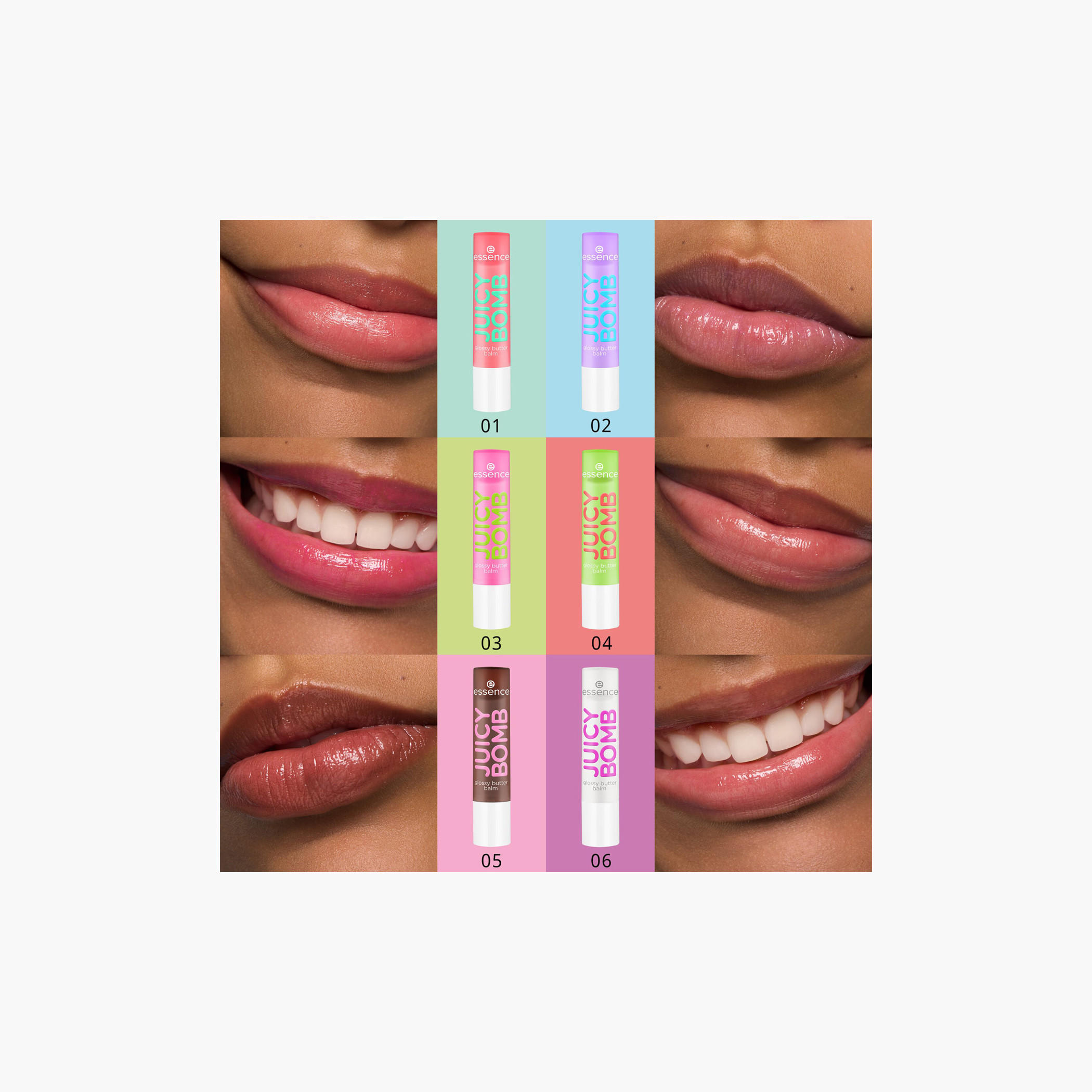 مرطب زبدة شفاه لامع جوسي بومب من إيسنس-beautyandpersonalcare-makeup-lips-lipglossesandbalms-image-16