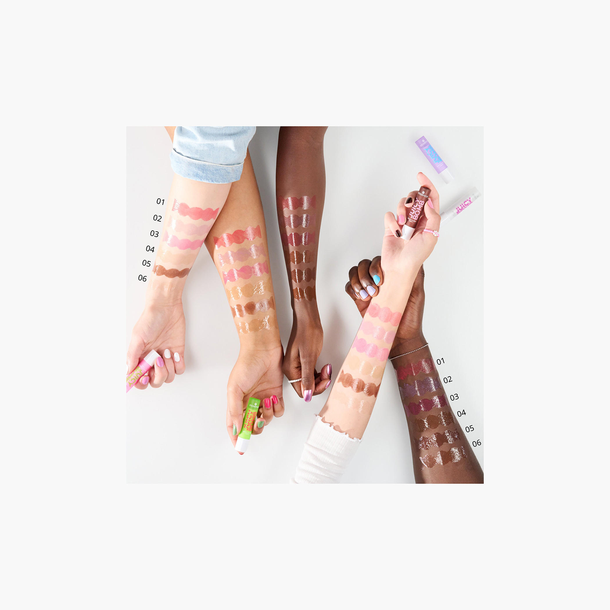 مرطب زبدة شفاه لامع جوسي بومب من إيسنس-beautyandpersonalcare-makeup-lips-lipglossesandbalms-image-15