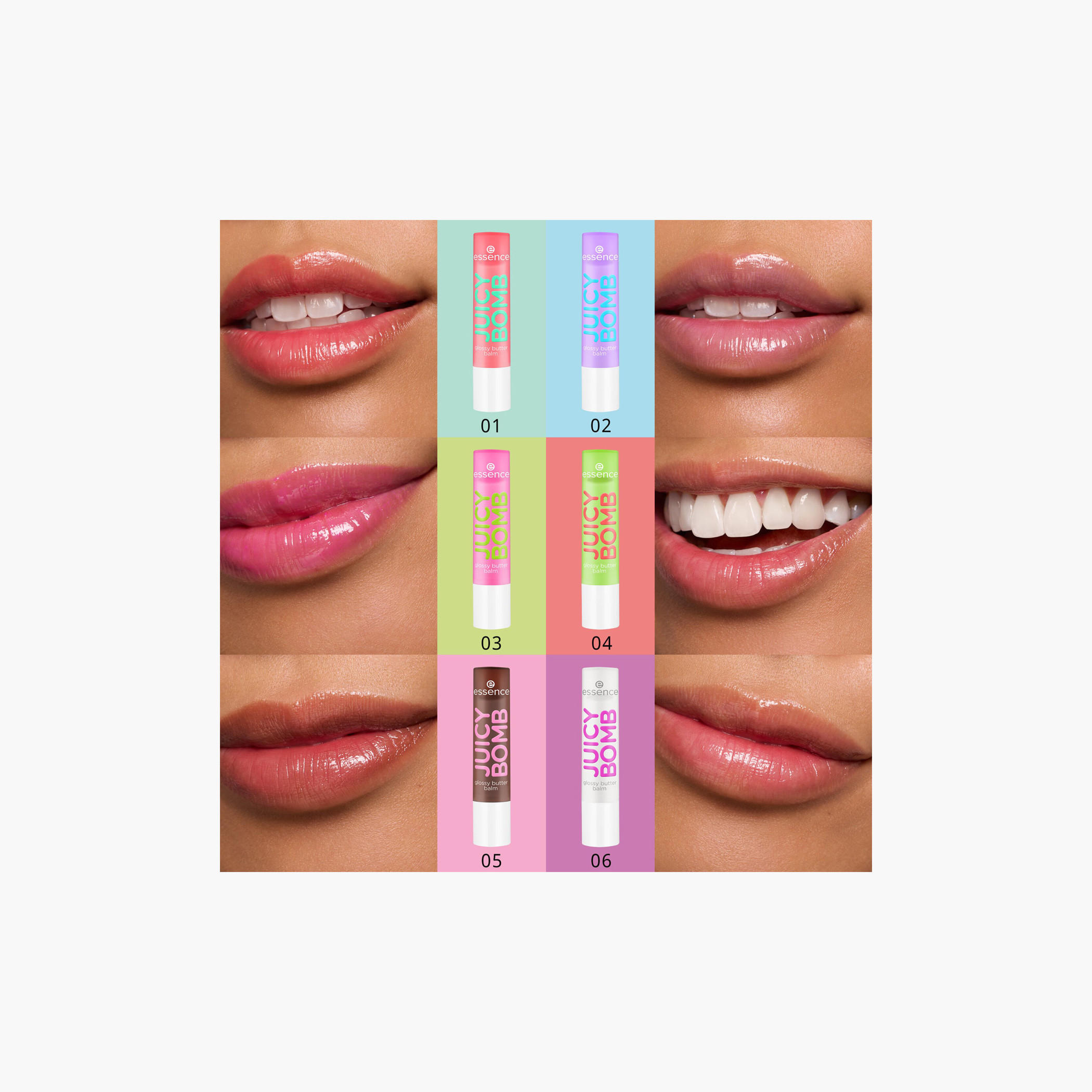 مرطب زبدة شفاه لامع جوسي بومب من إيسنس-beautyandpersonalcare-makeup-lips-lipglossesandbalms-image-16