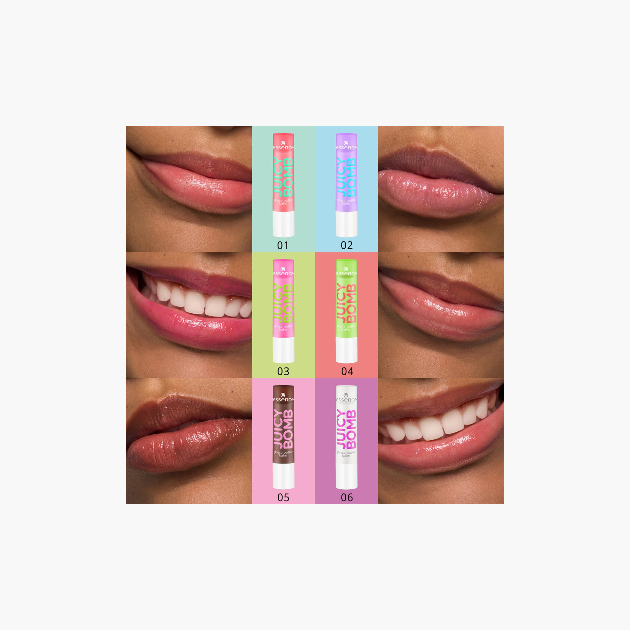 مرطب زبدة شفاه لامع جوسي بومب من إيسنس-beautyandpersonalcare-makeup-lips-lipglossesandbalms-image-4