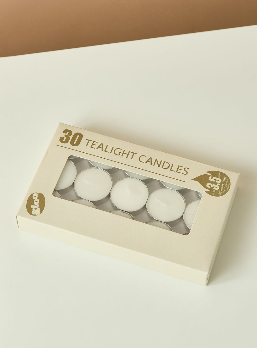 Unscented Tea-Light In Printed Box with Window - Set of 30-household-homefragrance-candles-image-5