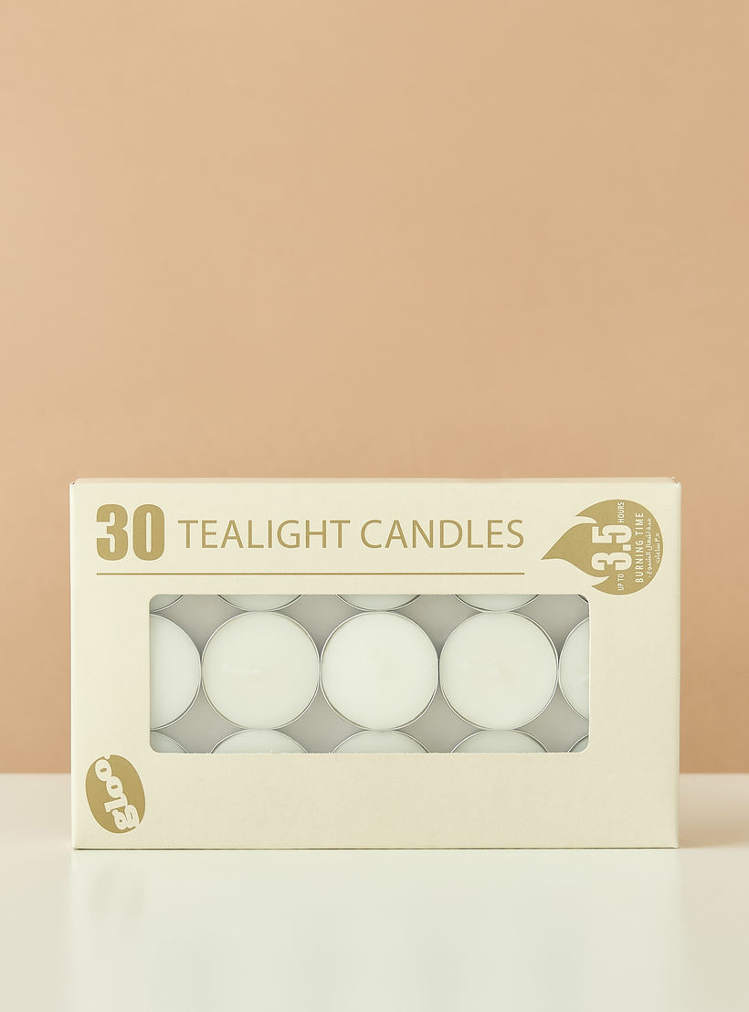 Unscented Tea-Light In Printed Box with Window - Set of 30-household-homefragrance-candles-image-6