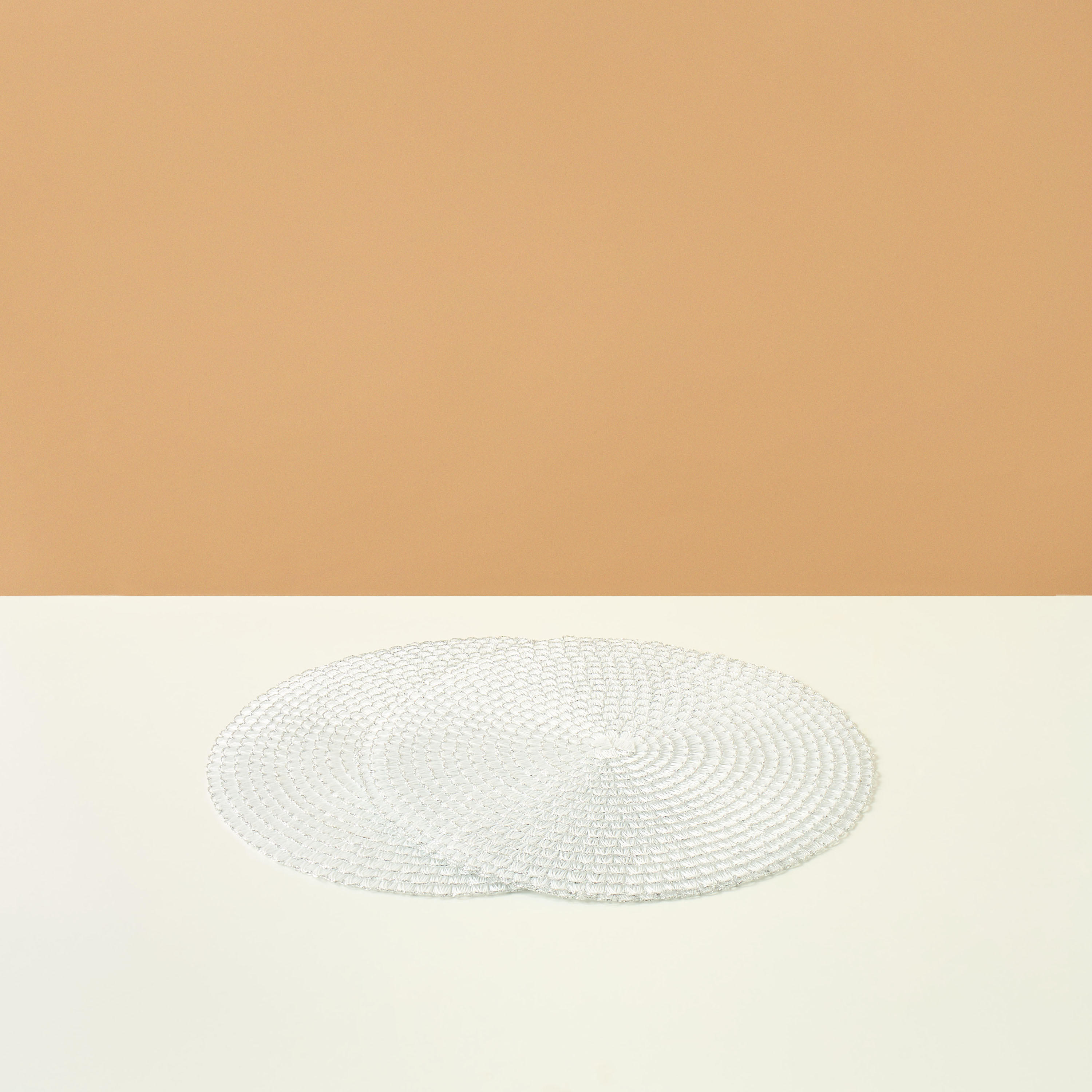 Textured 2-Piece Round Placemat Set - 38 cms-household-dining-tablelinen-placemats-image-2