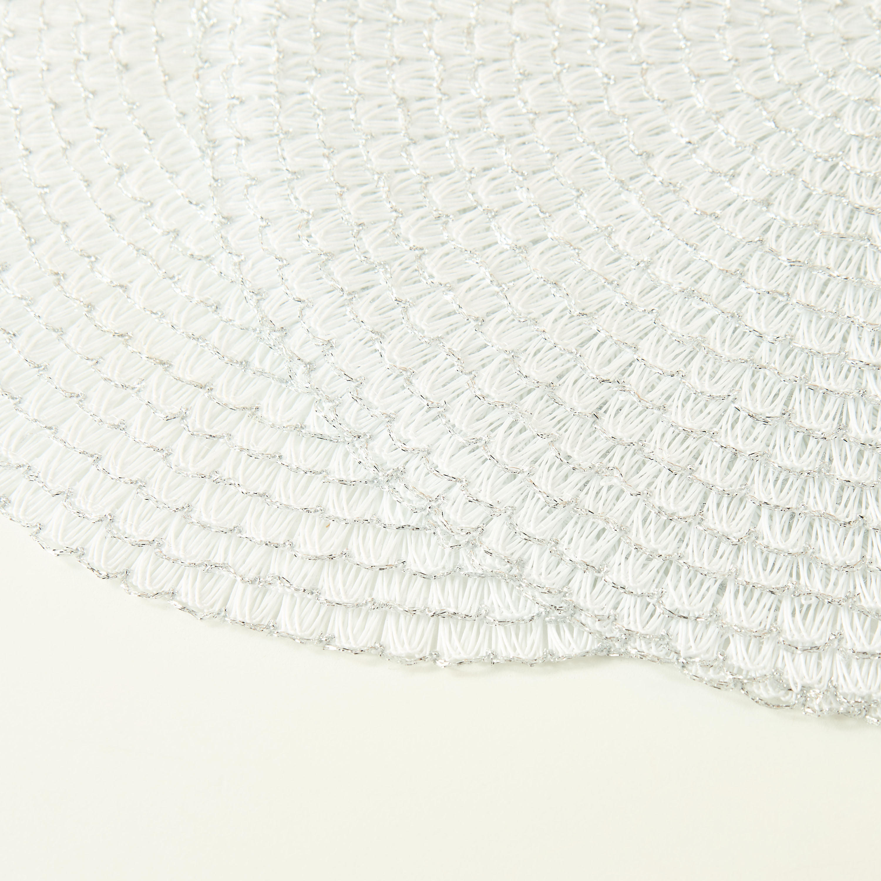 Textured 2-Piece Round Placemat Set - 38 cms-household-dining-tablelinen-placemats-image-4