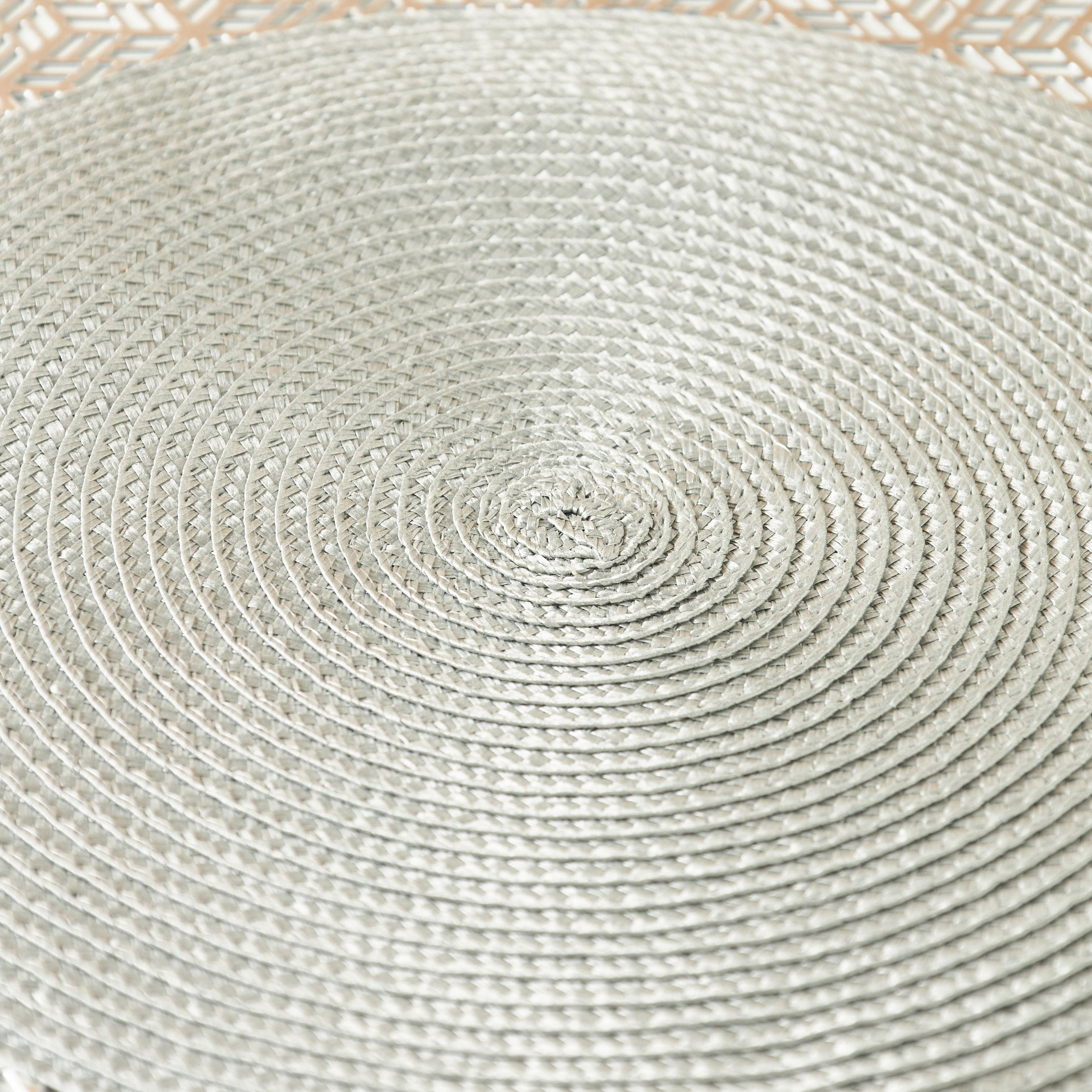 Textured Round Placemat - 38 cms-household-dining-tablelinen-placemats-image-4