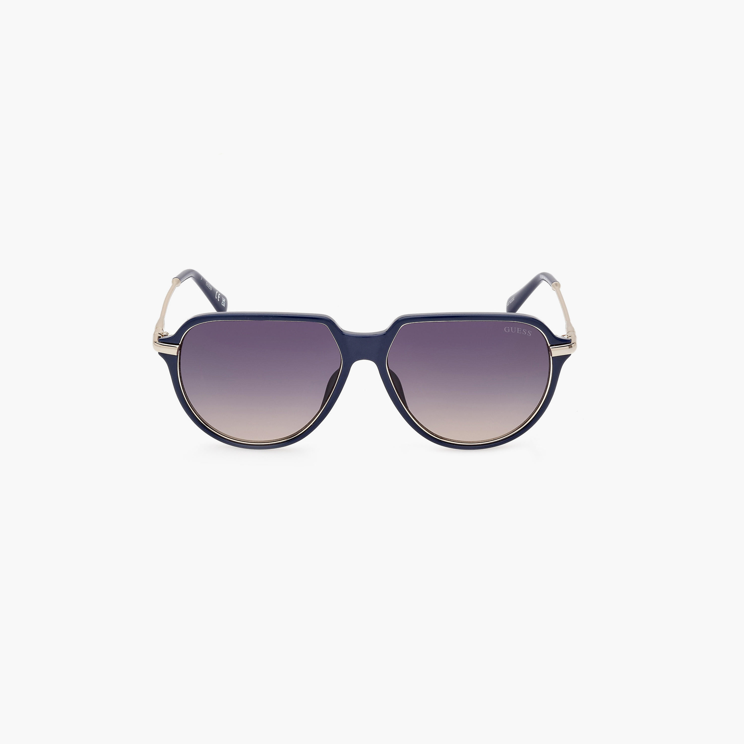 Guess 56 MM Gradient Blue Aviator Sunglasses GU0006790W56-men-sunglasses-image-3