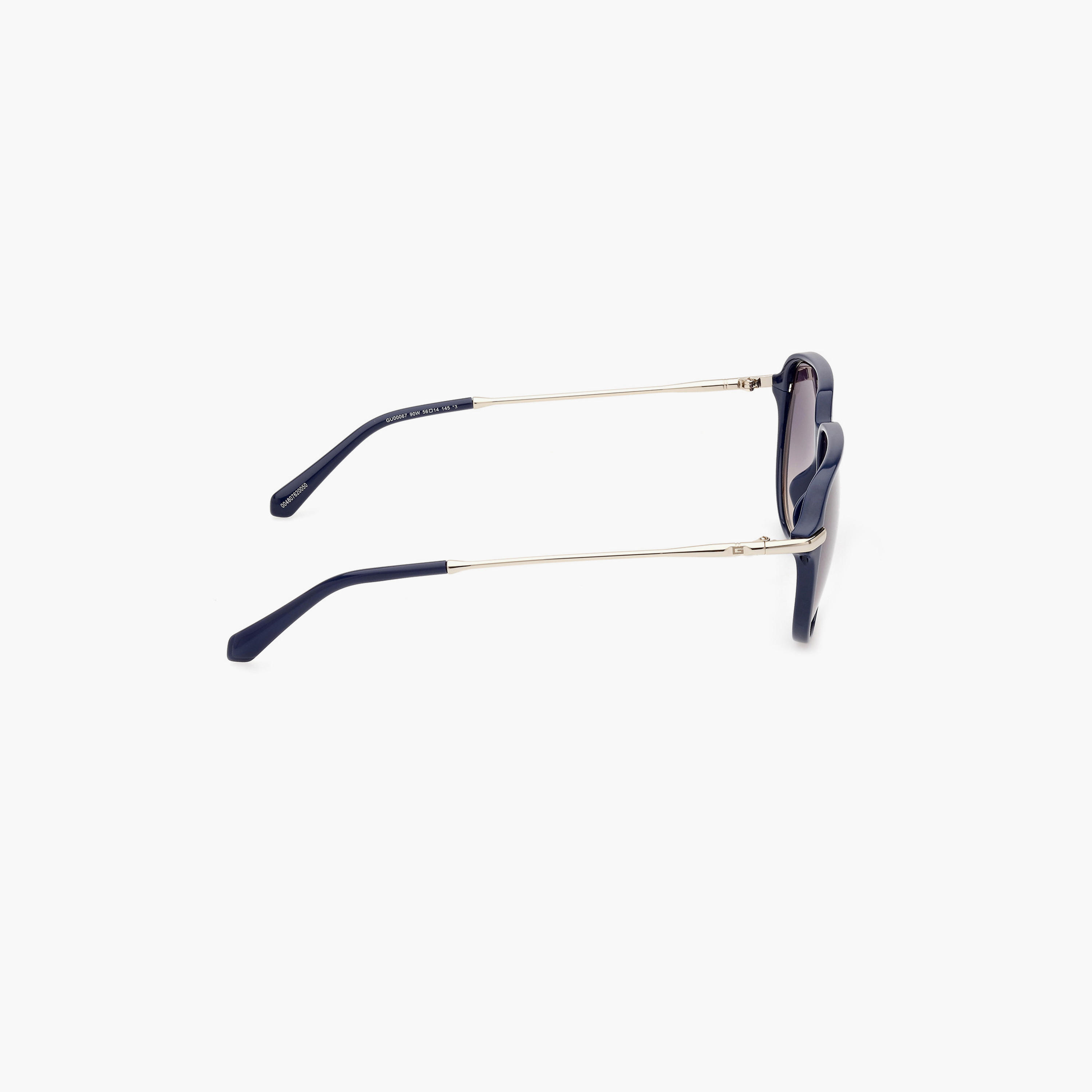 Guess 56 MM Gradient Blue Aviator Sunglasses GU0006790W56-men-sunglasses-image-5