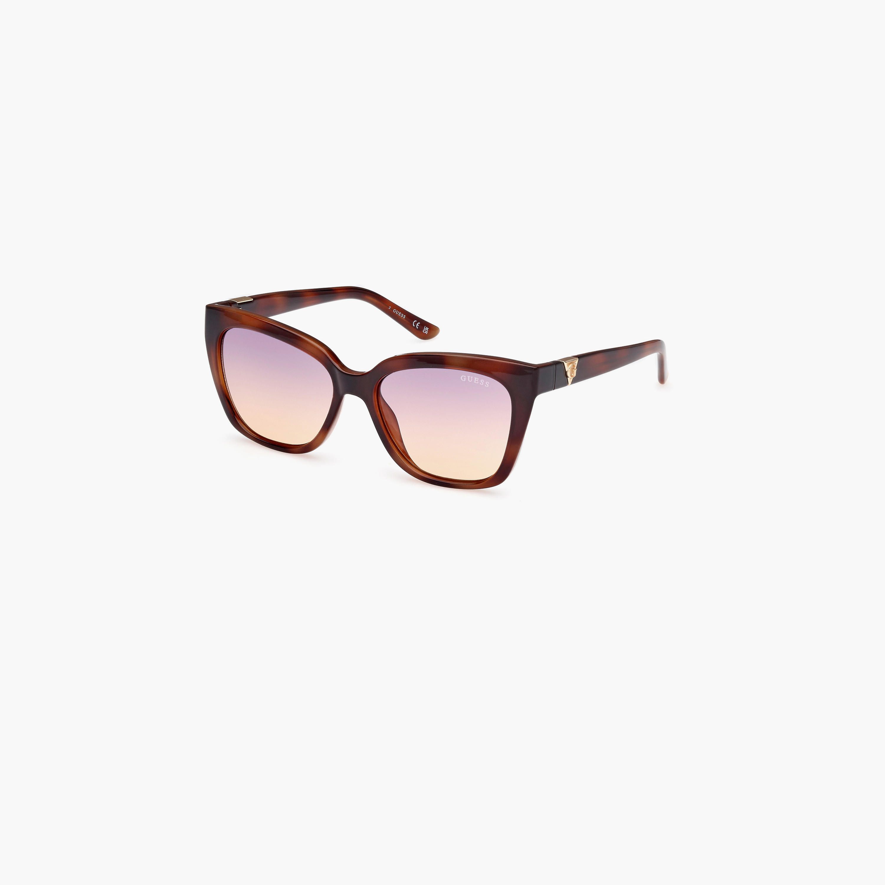 Guess 53 MM Gradient Brown Square Sunglasses GU787853Z53-women-sunglasses-image-1