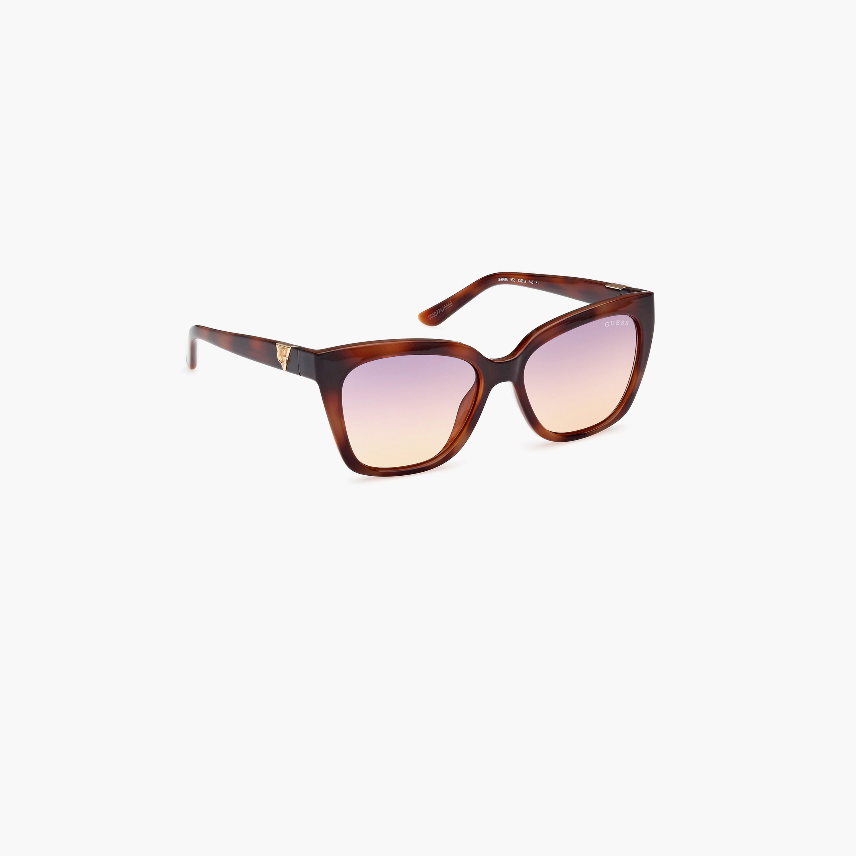 Guess 53 MM Gradient Brown Square Sunglasses GU787853Z53-women-sunglasses-image-2