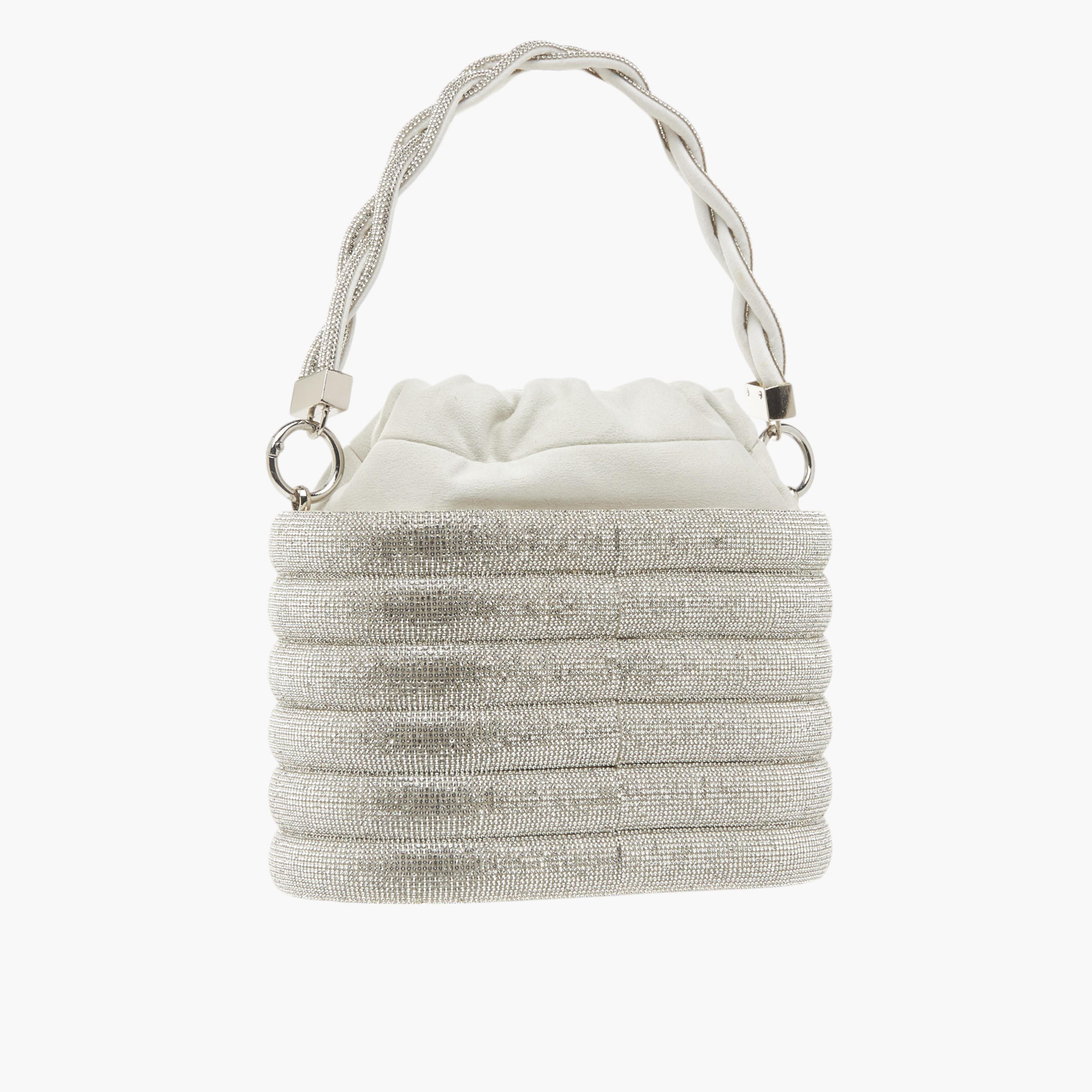 شنطة كتف مزينة بالأحجار مع رباط إغلاق ميتاليك من سيليست-women-bagsandwallets-handbags-image-3