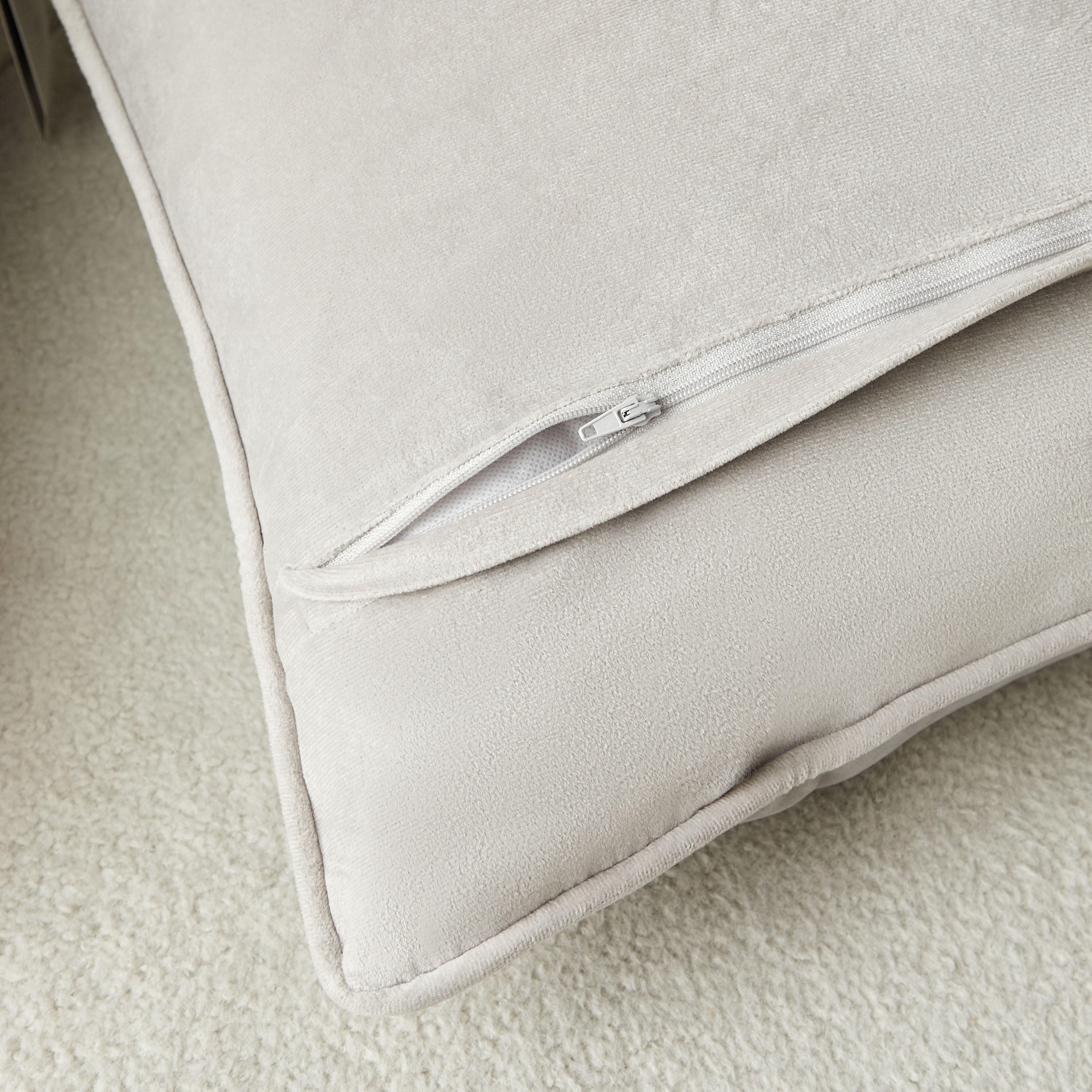 Gia Como Embroidered Cotton Filled Cushion - 50x50 cms-household-cushionsandthrows-filledcushions-decorativecushions-image-5