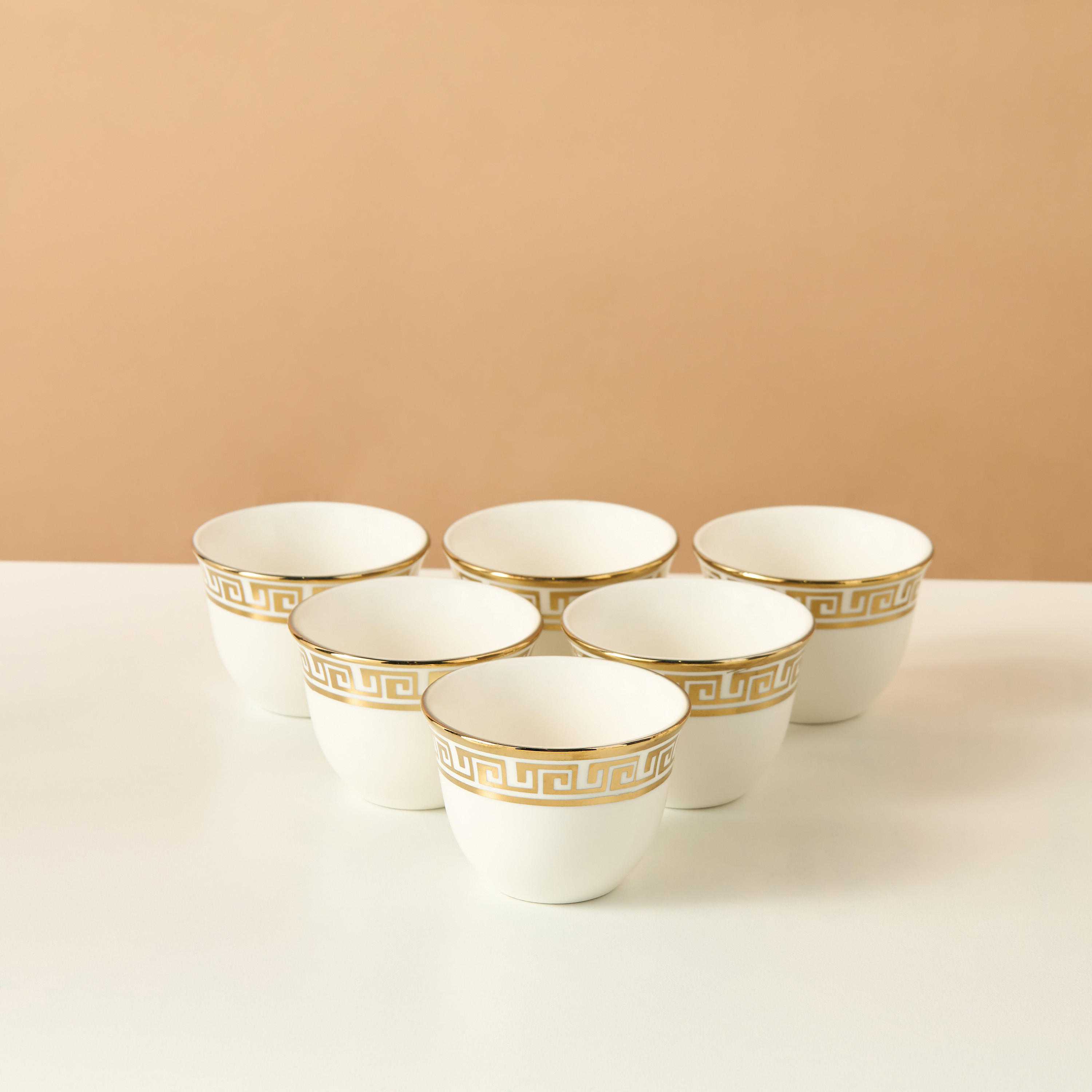 Gia Como 6-Piece Porcelain Kahwa Cup Set - 60 ml-household-dining-teaandcoffee-teaandcoffeesets-image-2