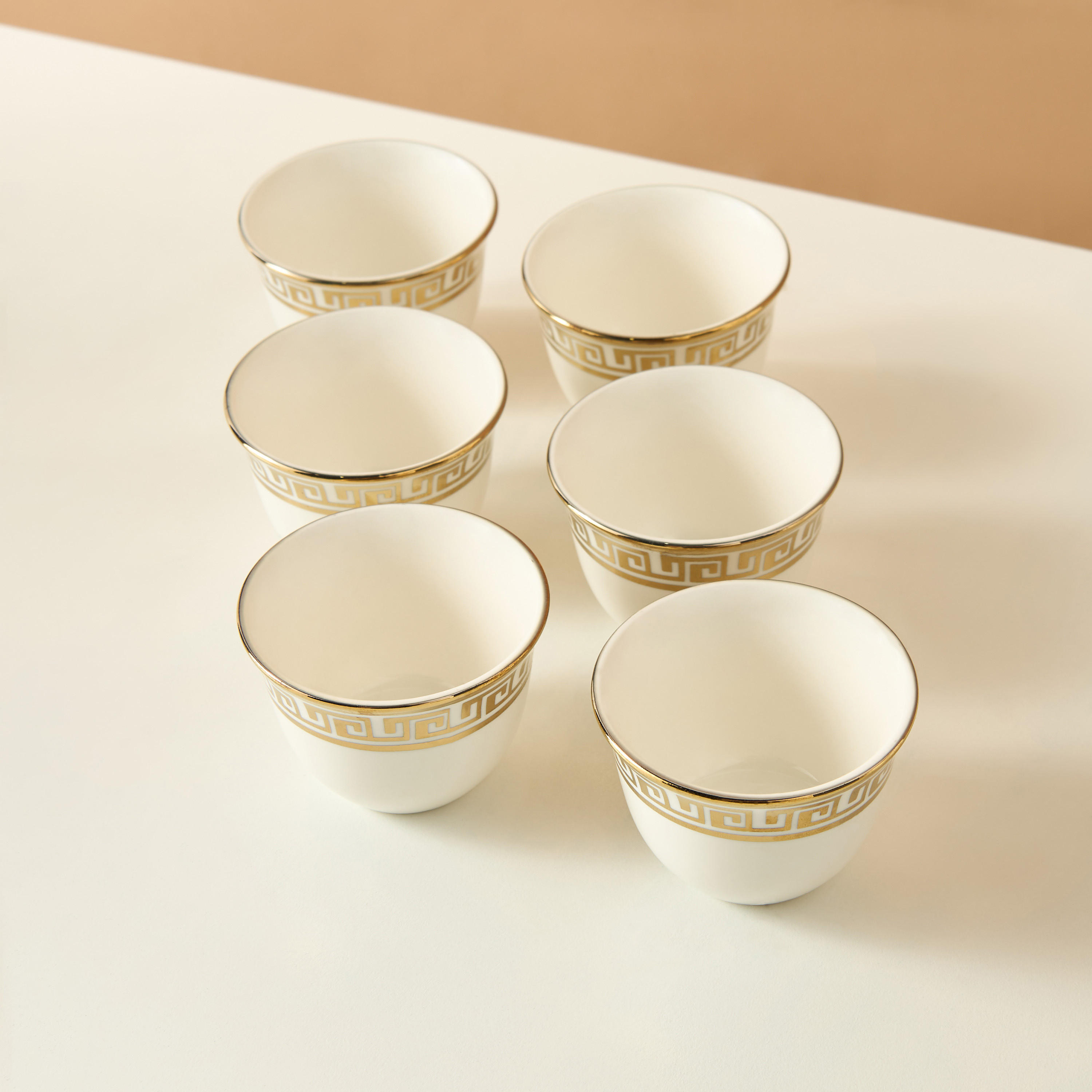 Gia Como 6-Piece Porcelain Kahwa Cup Set - 60 ml-household-dining-teaandcoffee-teaandcoffeesets-image-3