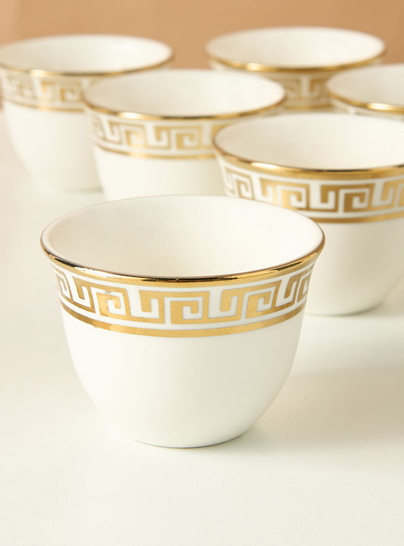 Gia Como 6-Piece Porcelain Kahwa Cup Set - 60 ml-household-dining-teaandcoffee-teaandcoffeesets-image-4