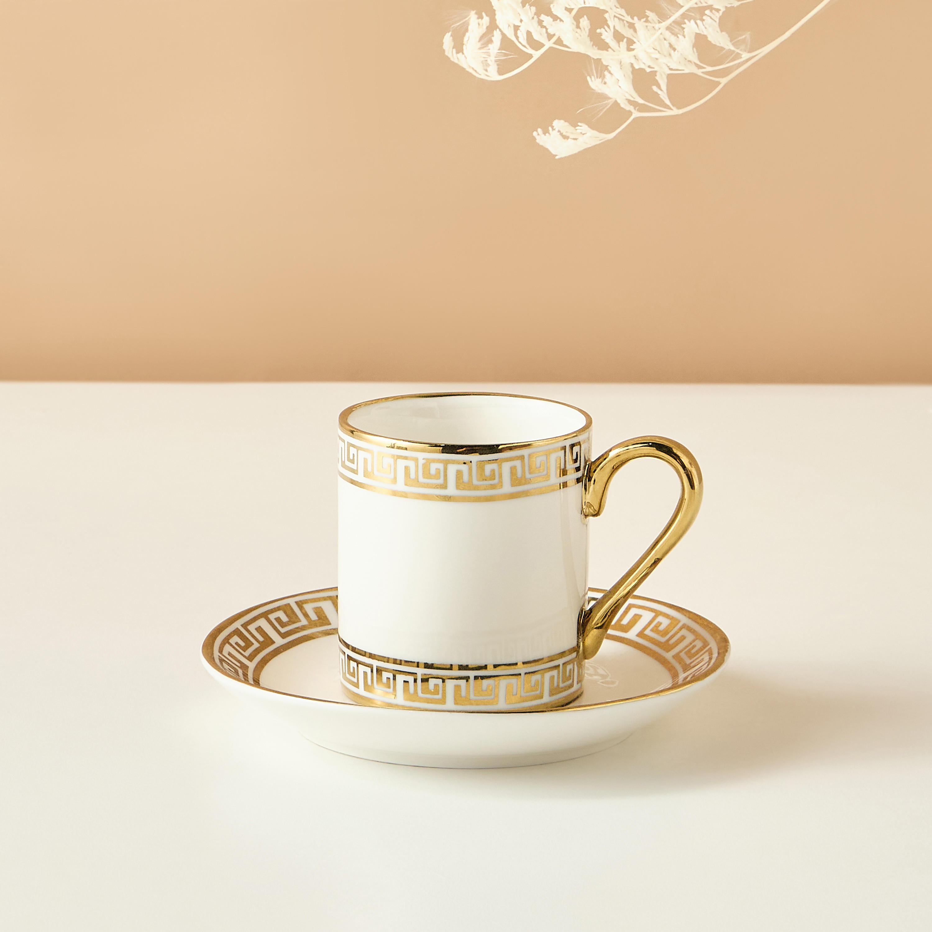 Gia Como 12-Piece Porcelain Turkish Cup and Saucer Set - 100 ml-household-dining-teaandcoffee-teaandcoffeesets-image-1
