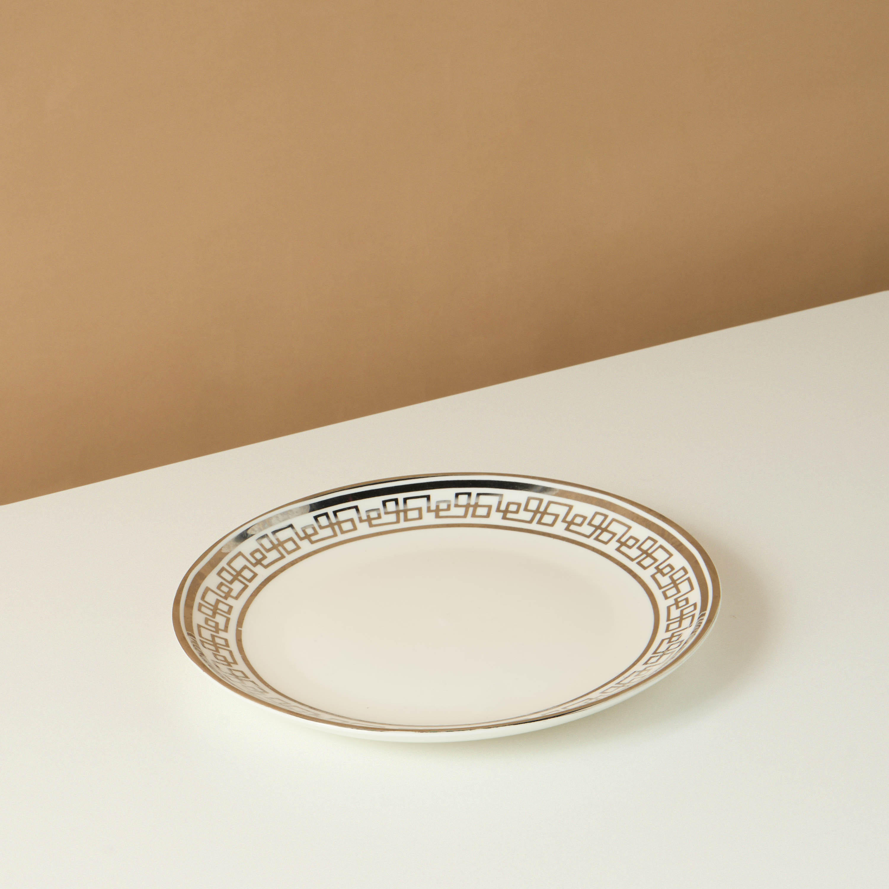 Gia Como Printed Porcelain Quarter Plate - 20 cms-household-dining-dinnerware-dinnersets-image-3