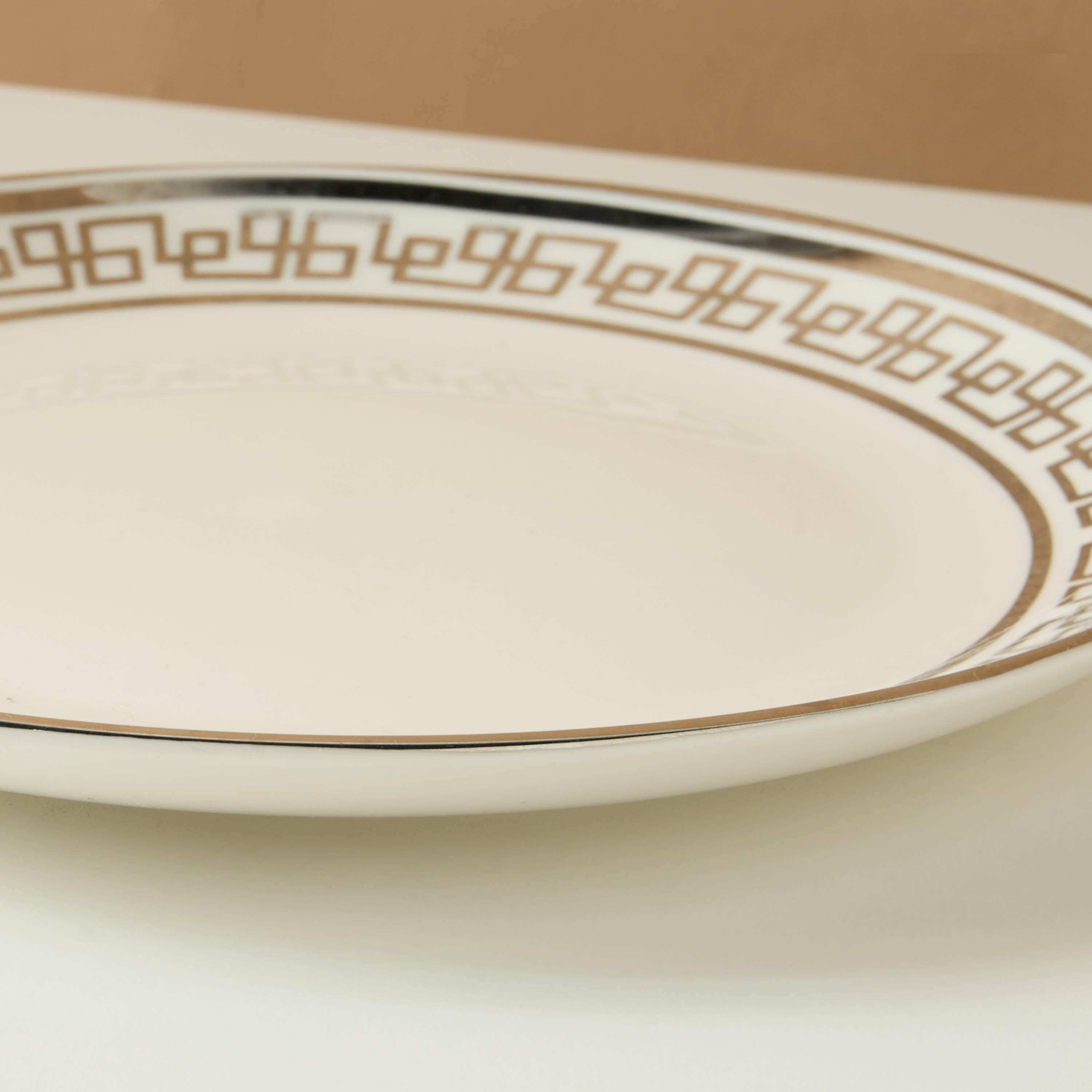 Gia Como Printed Porcelain Quarter Plate - 20 cms-household-dining-dinnerware-dinnersets-image-6
