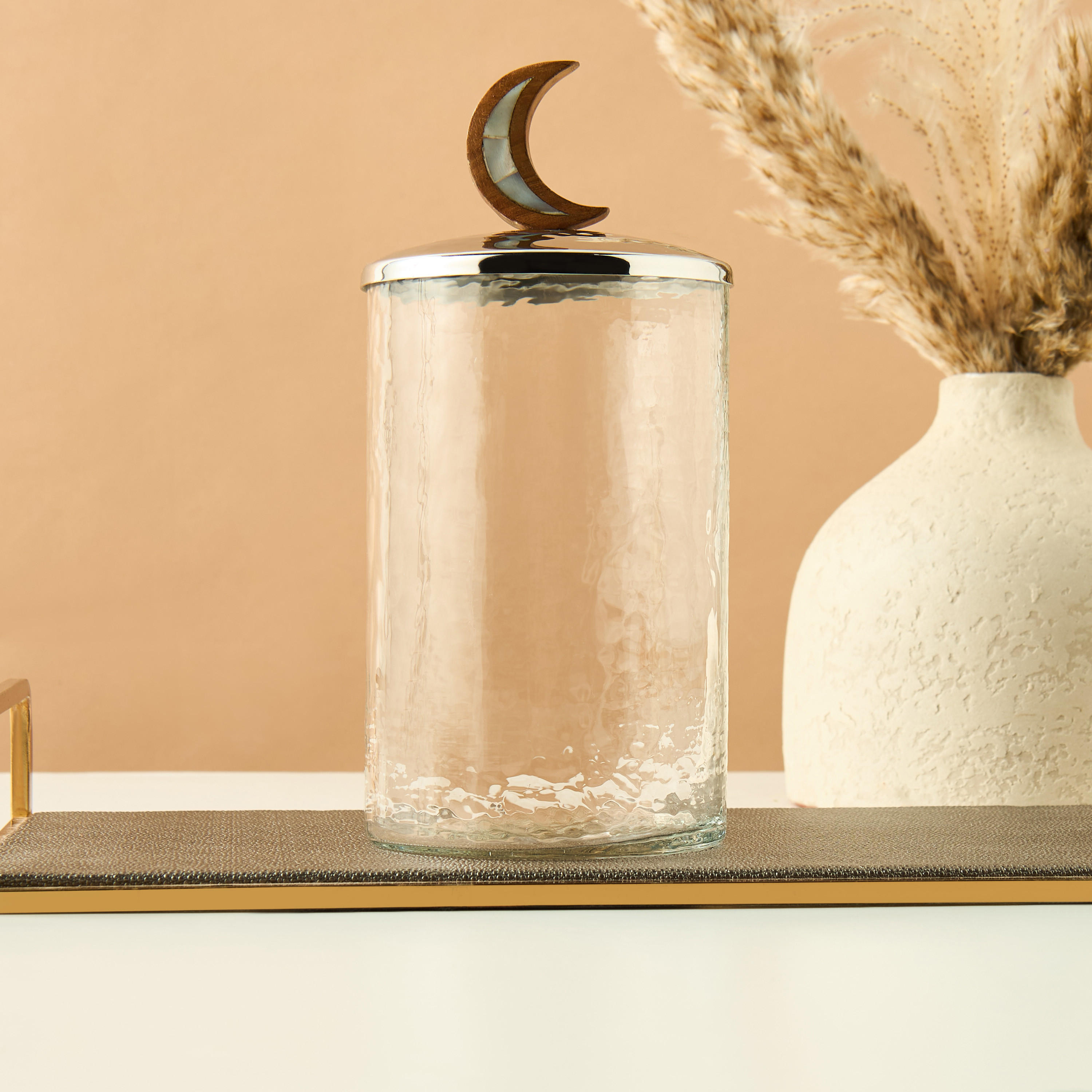 Crescent Accent Canister with Lid-household-dining-dinnerware-bowls-image-1